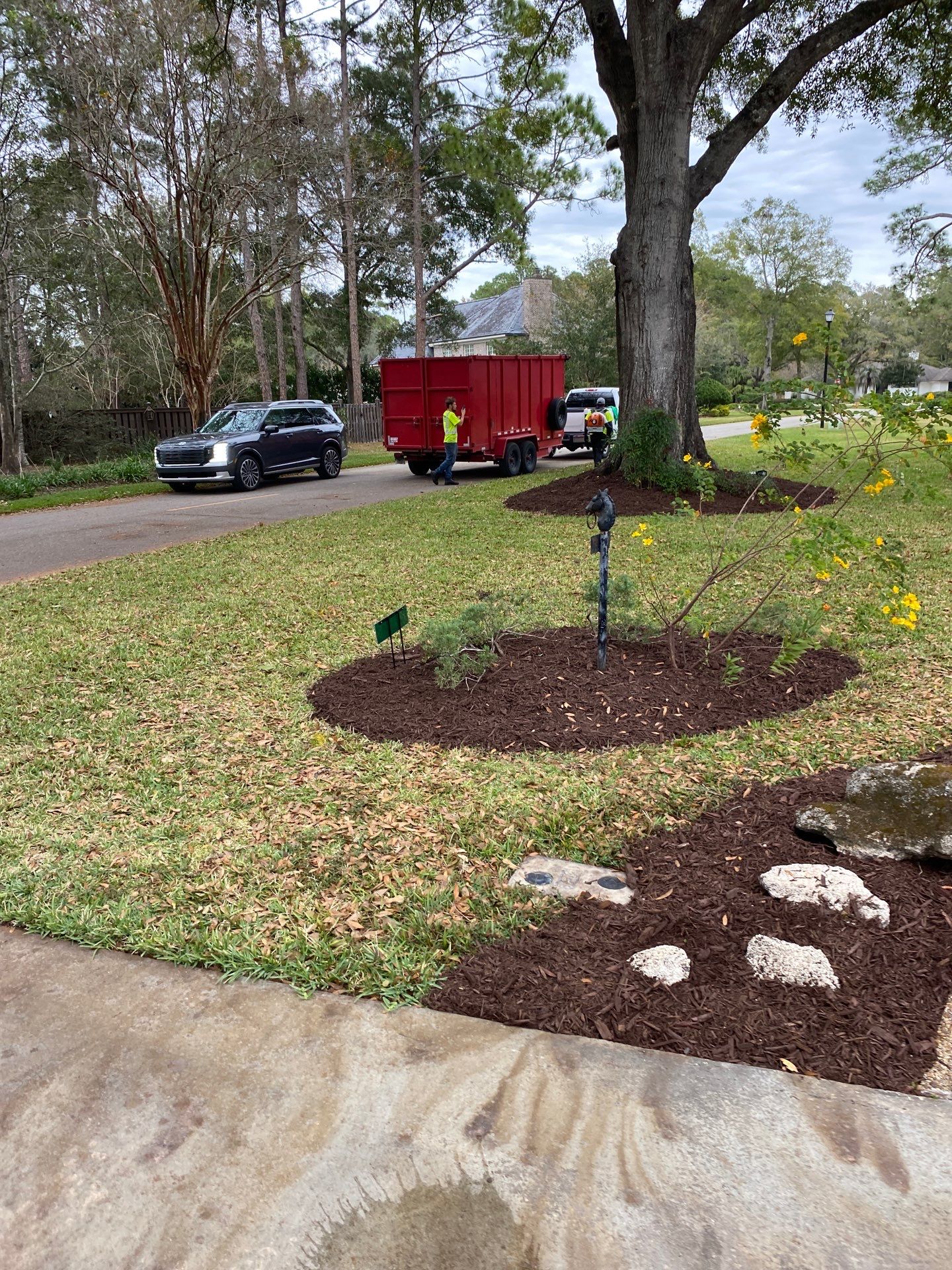 Deerwood Resident | Mulch Freshen Up Project by ProGreen Services