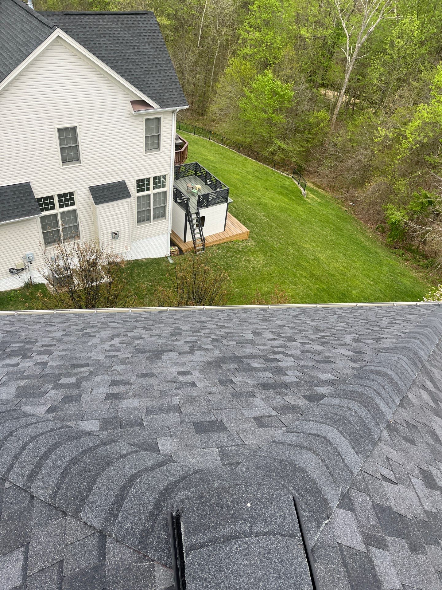 Springfield: CertainTeed Landmark Pro Designer Shingles in Max Def Moire Black by RM Banning, Inc.