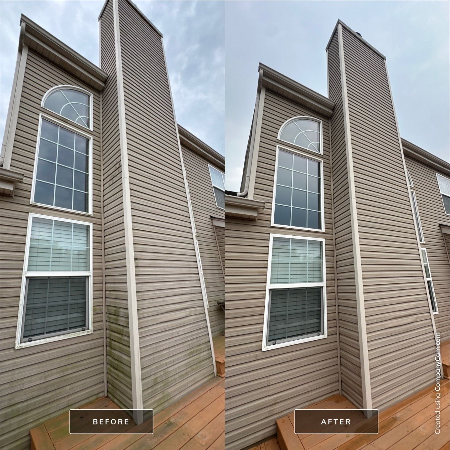 Project in Huntley by Simmons Power & Soft Washing