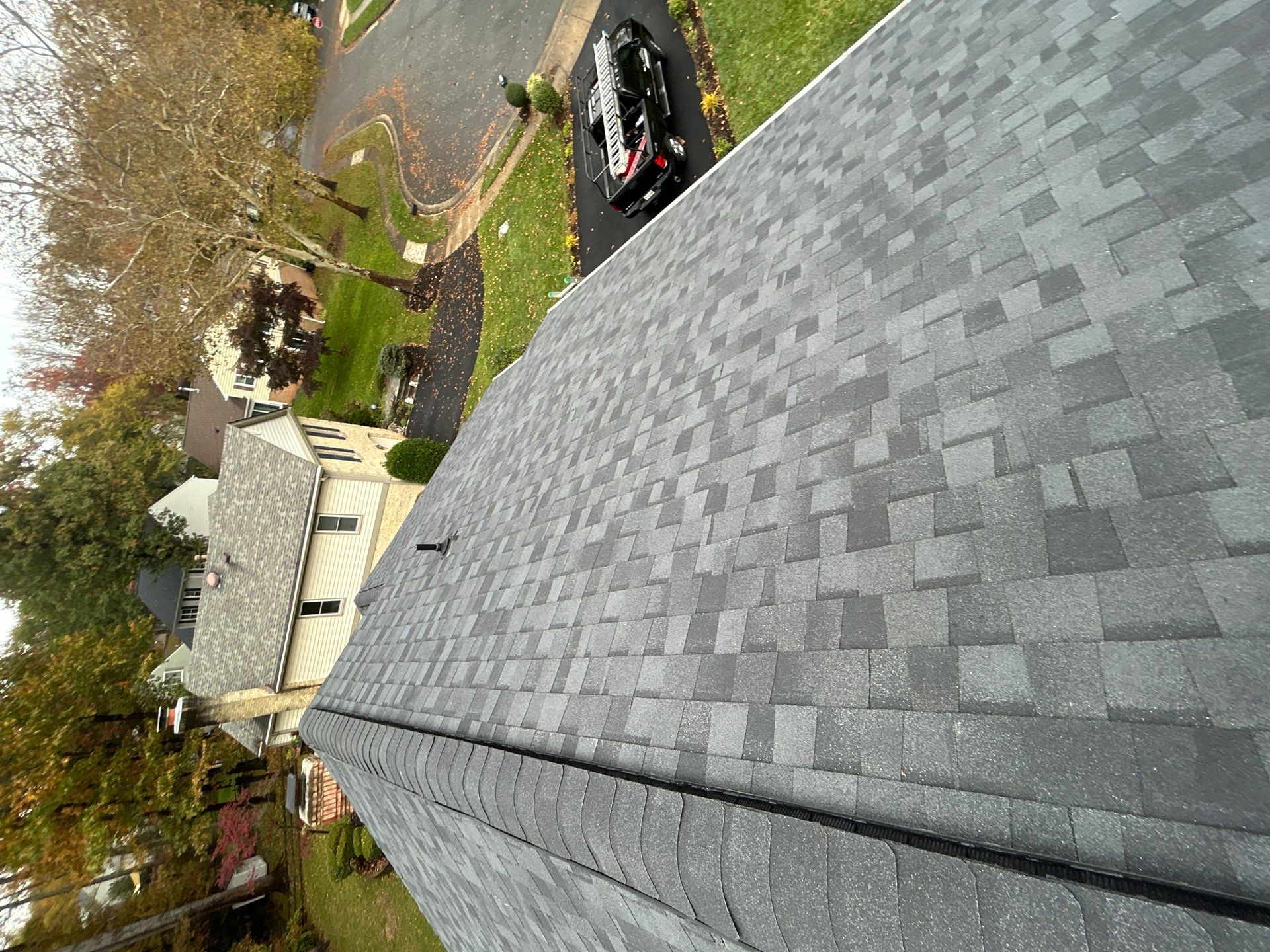 Alexandria :Residential Roof Replacement with CertainTeed Landmark Pro in Max Def Moire Black  by RM Banning, Inc.