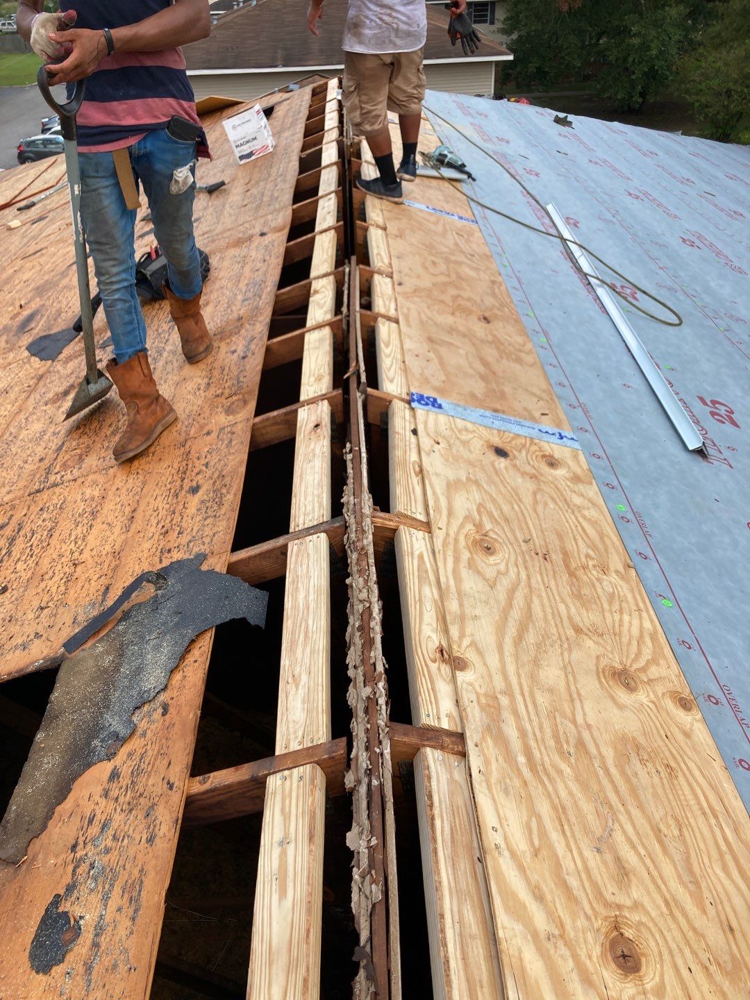 Residential Roofing Repair using Roof Replacement by American Roofing & Construction LLC