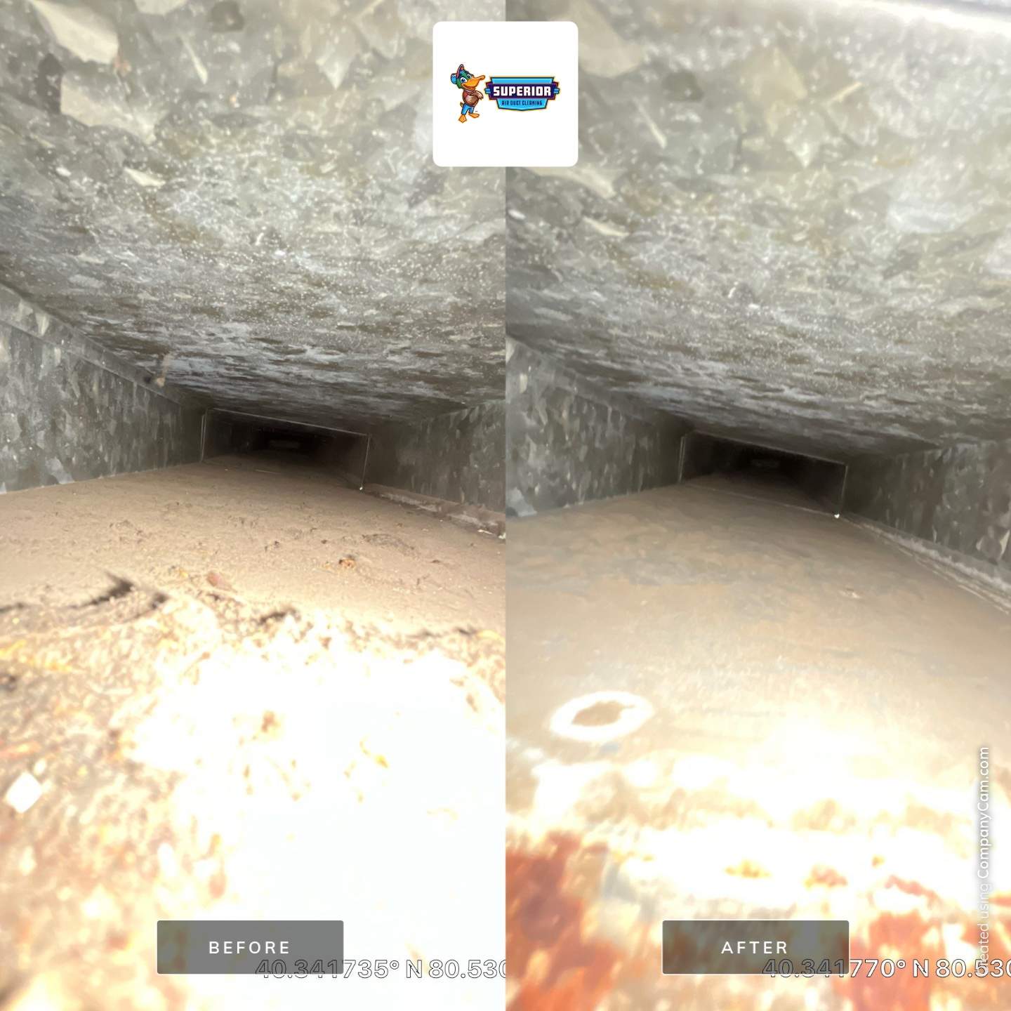 Air Duct Cleaning With a Vacuum Truck in Colliers, WV by Superior Air Duct Cleaning