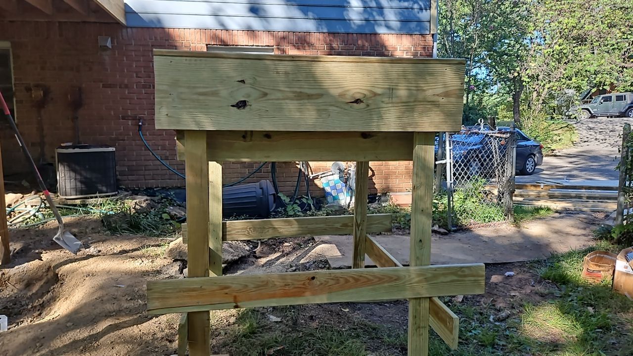 Russet Cove Circle - Deck Installation by Pillar and Pine