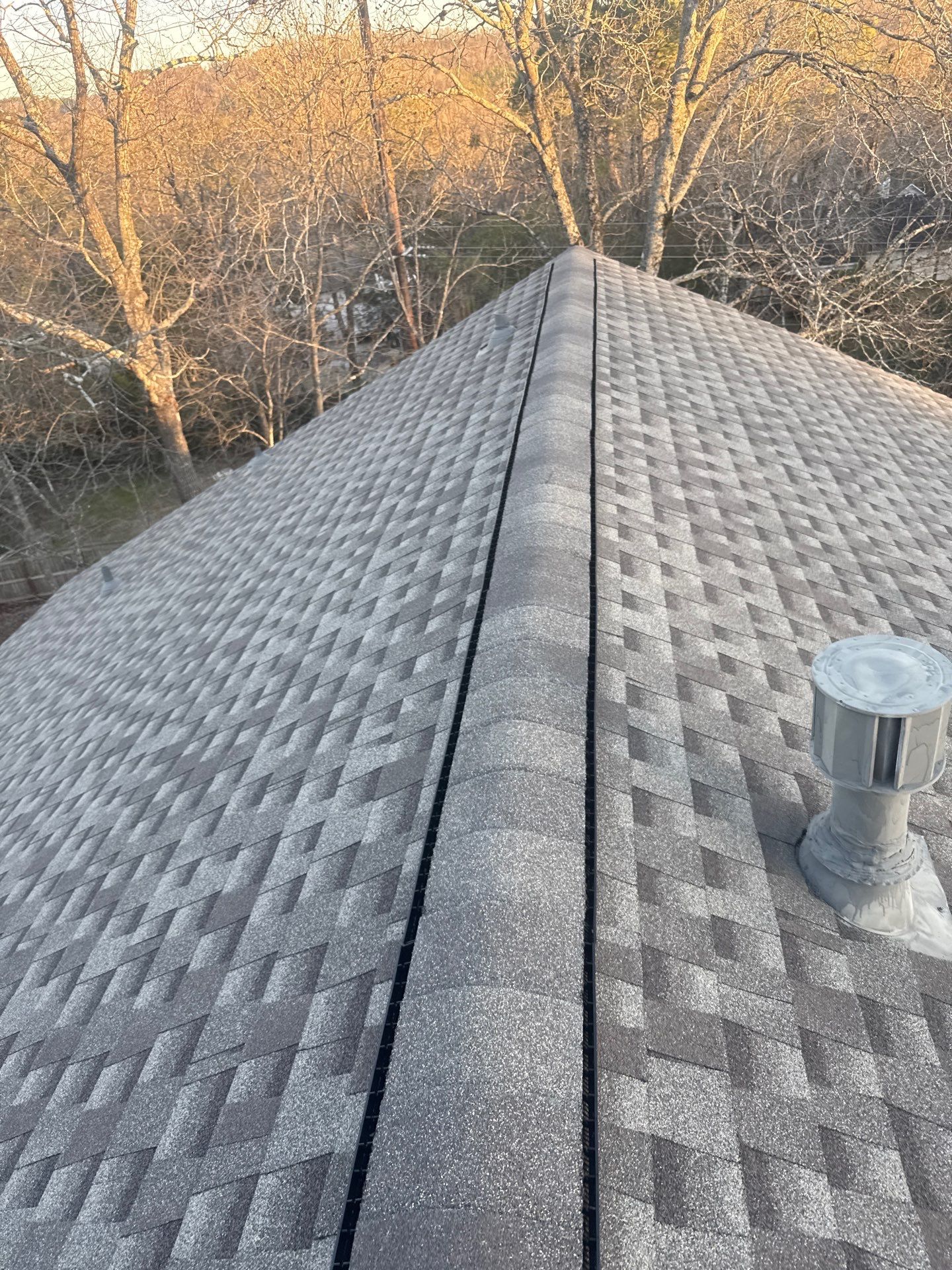 Roof Replacement in Pelham (Weathered Wood) by The Roofing Dudes