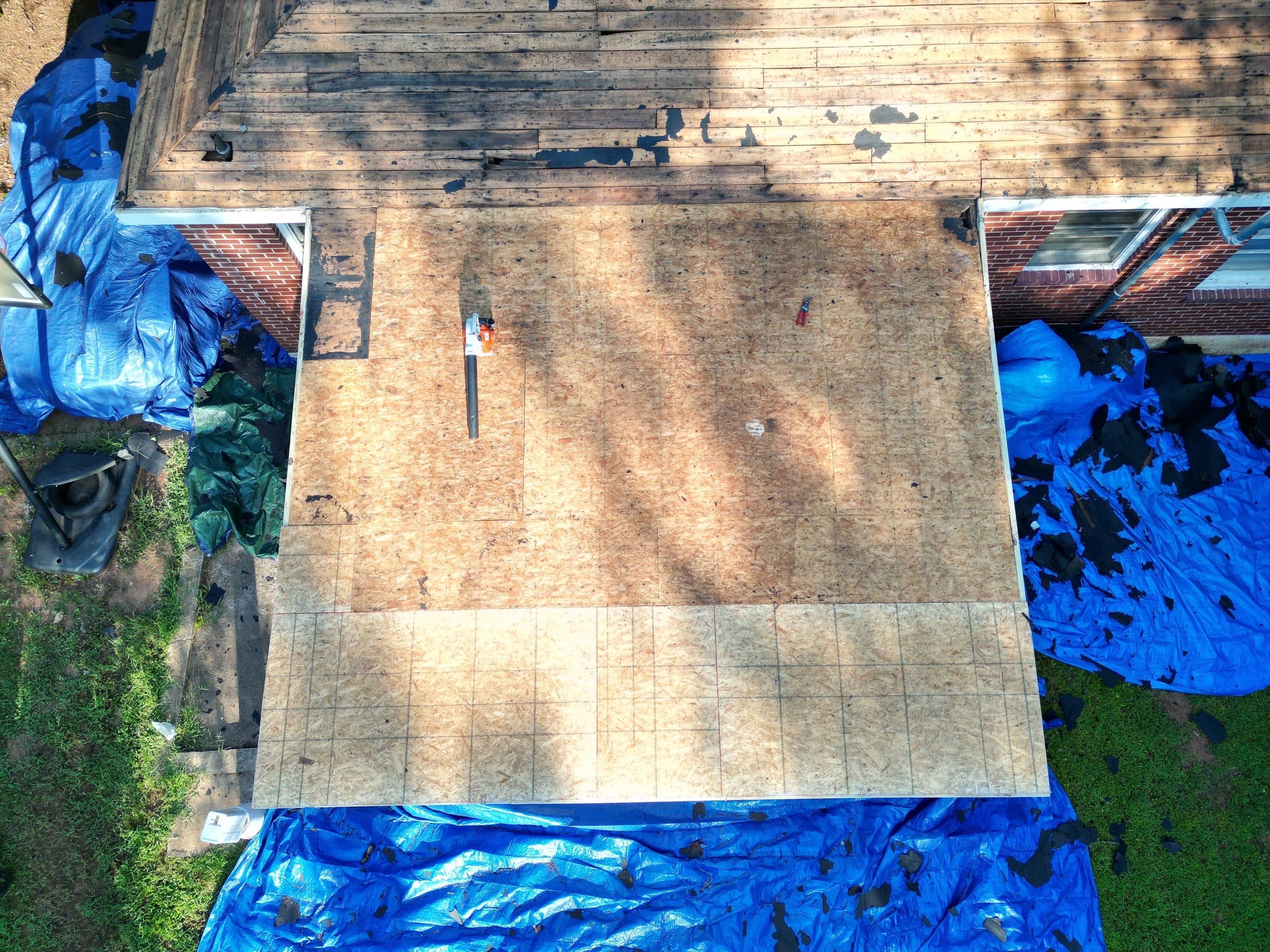 Roof replacement by Deerfield Roofing LLC