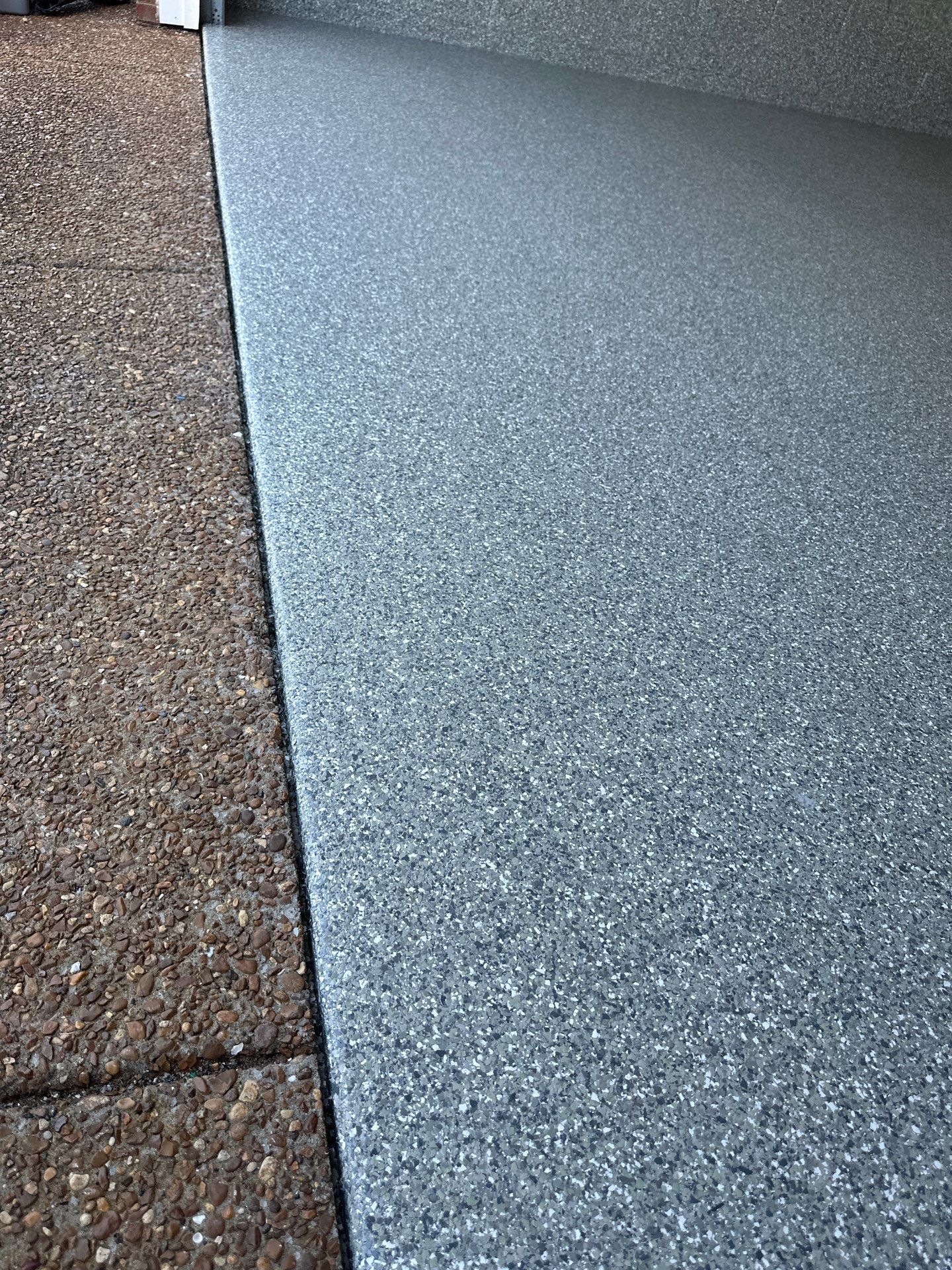 Garage Floor Coating using Thyme by My Garage Floor Guys