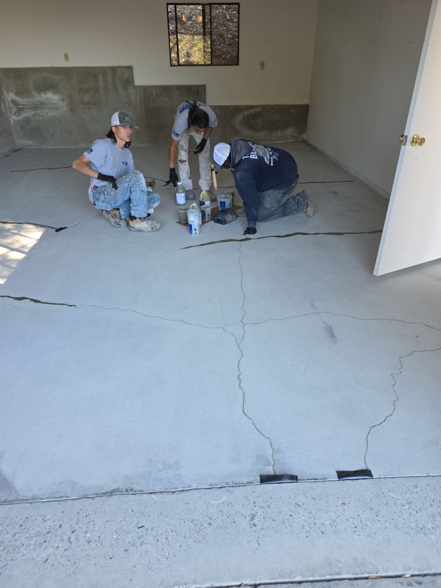 Atascadero Garage Floor Coating with Creekbed Simiron Polyurea System by MGP Coatings