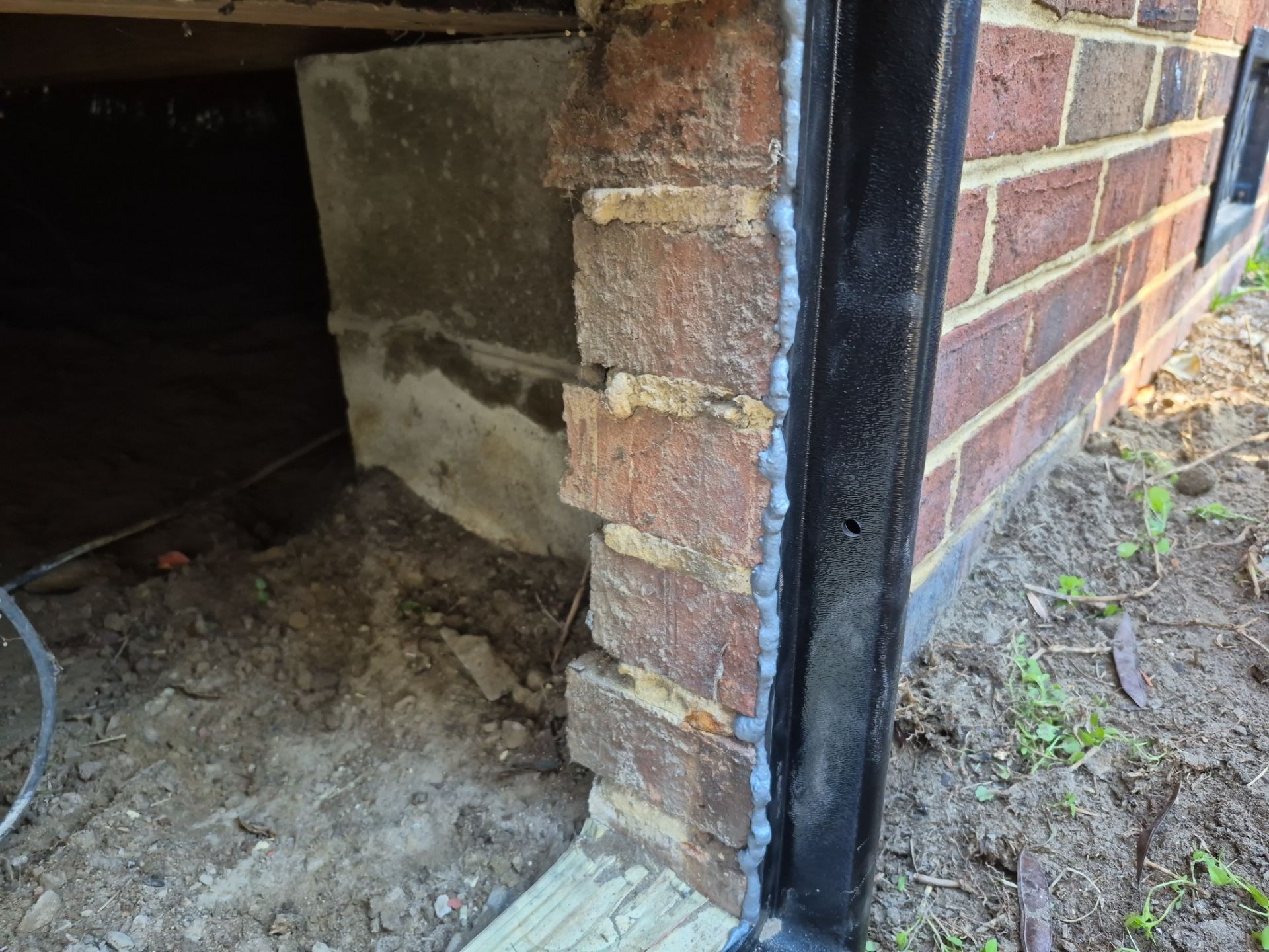 Project in Chesapeake by Patriot Crawl Space Repairs