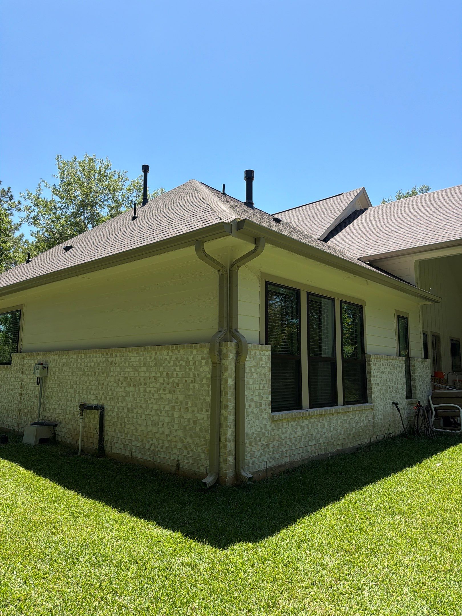 New Gutters in Montgomery by Abbott Roofing Company