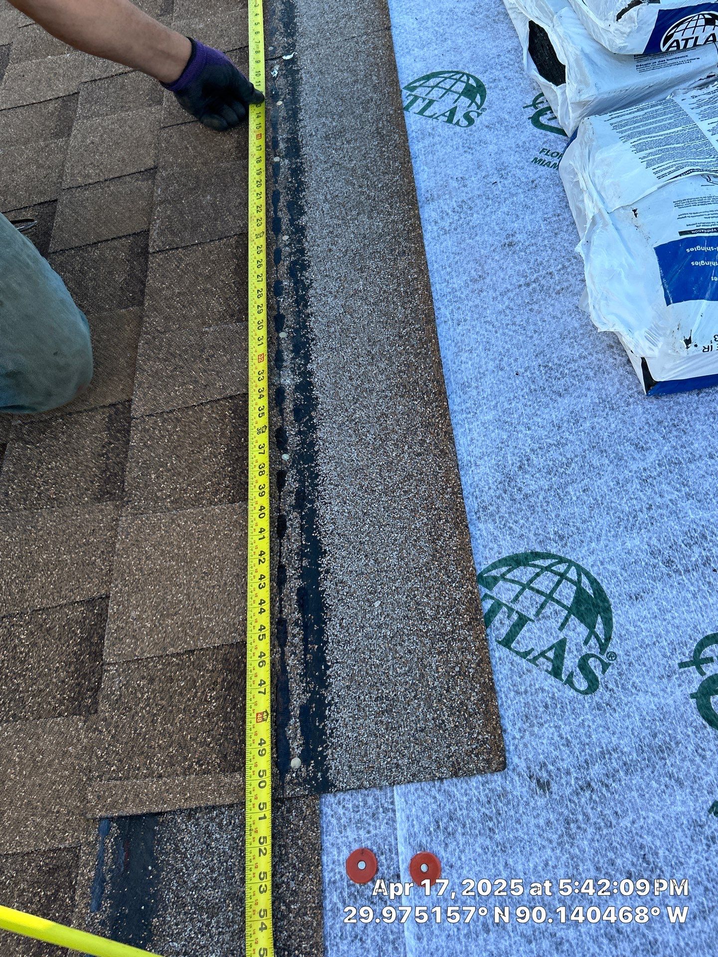 Project in Metairie by Robertson Roofing & Siding Inc