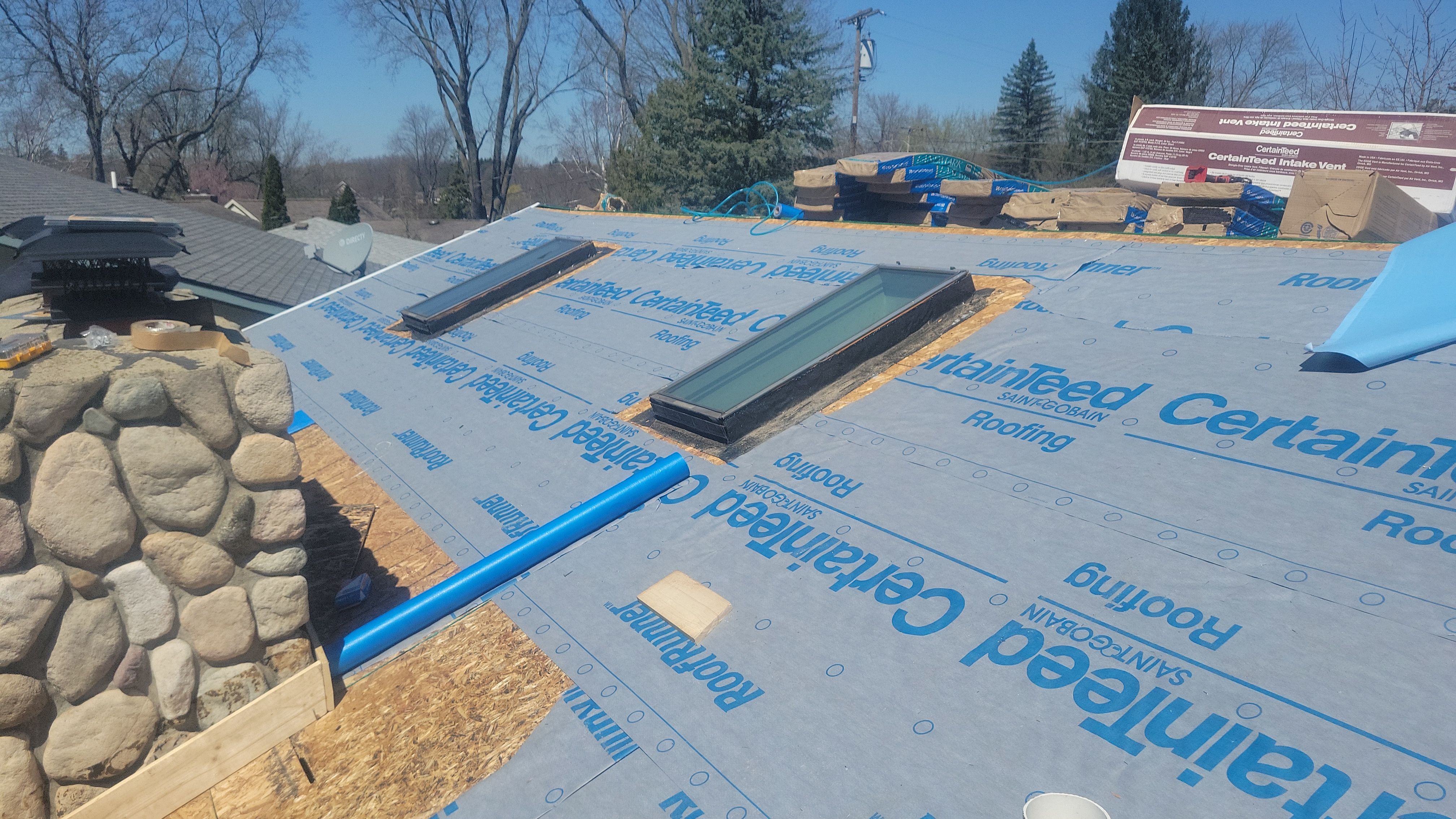 Roof Replacement using CertainTeed Landmark by 180 Contractors