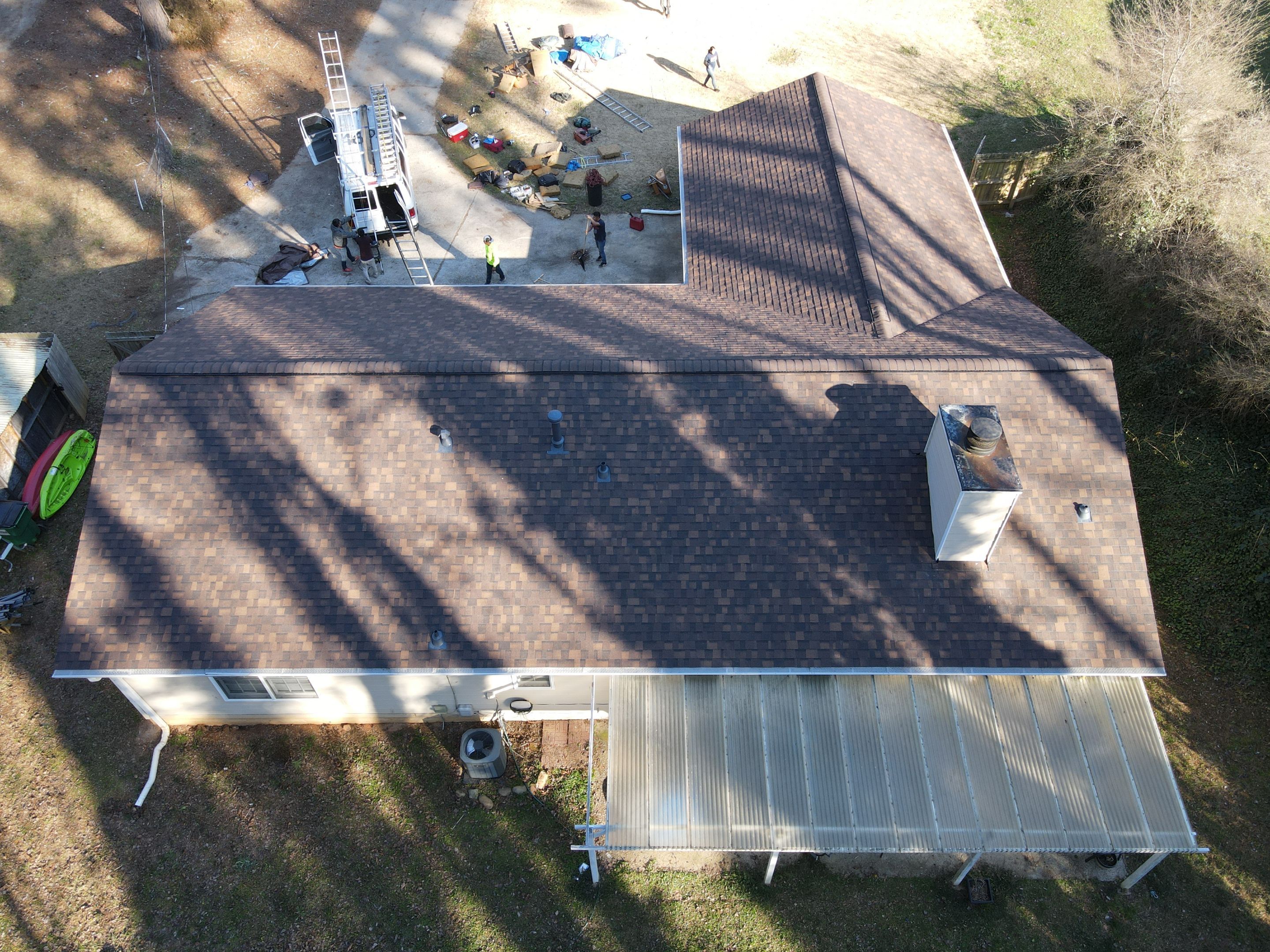 Residential Roofing Installation using Owens Corning by Inspector Roofing and Restoration