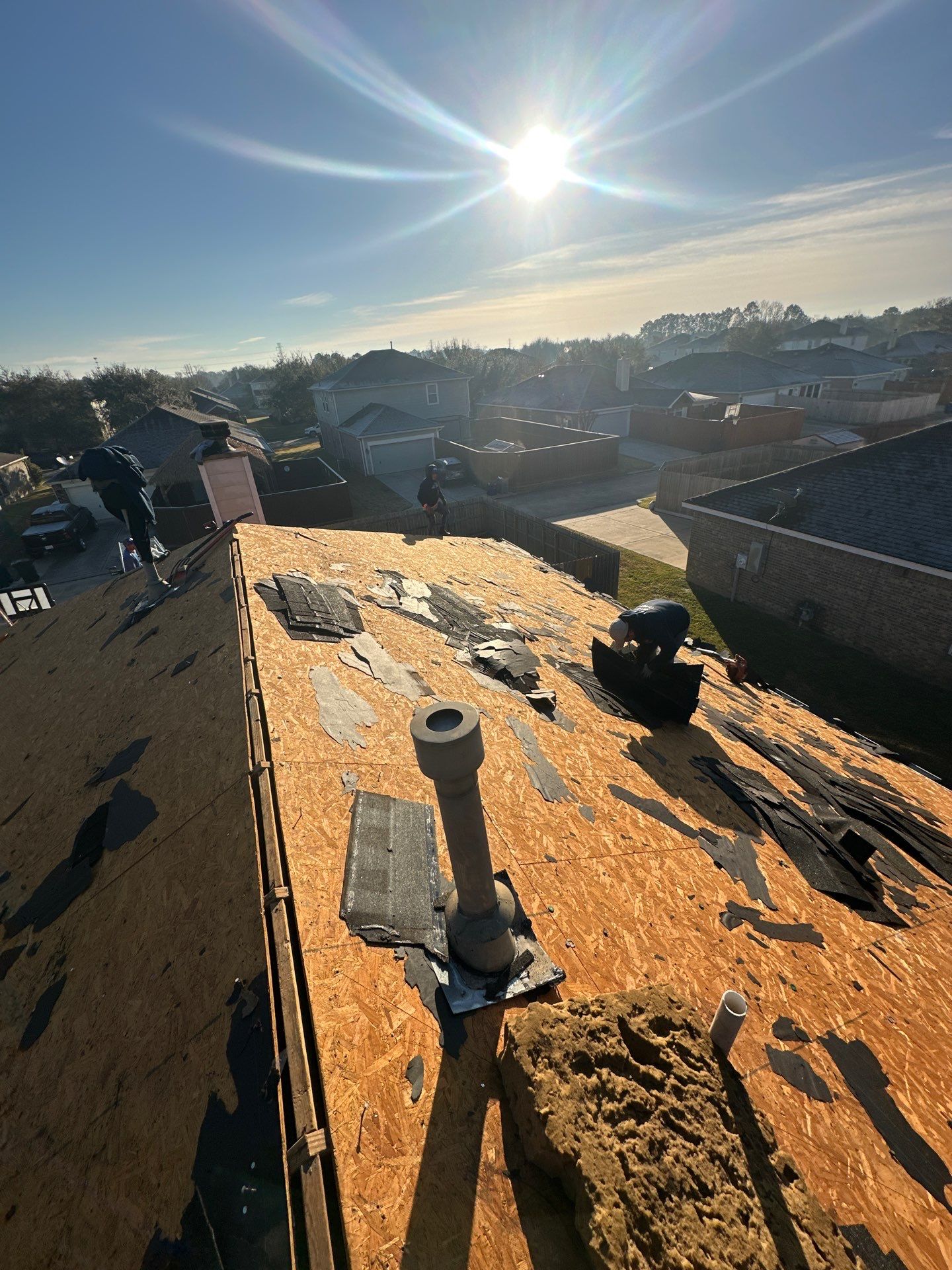 Roof Replacement in League City TX by Roof Repair Company