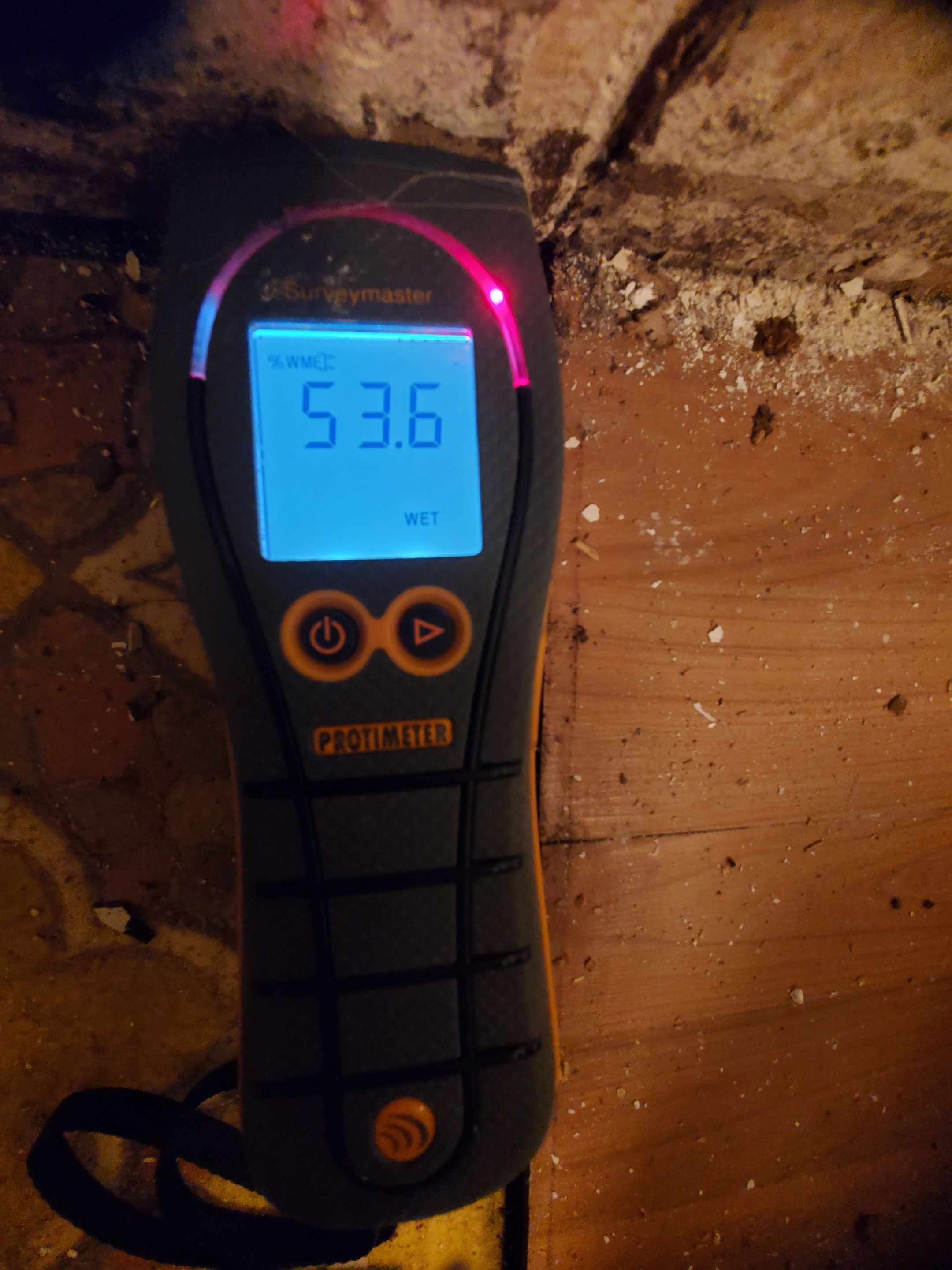 Water Damage using Air Movers by Construction Now LLC