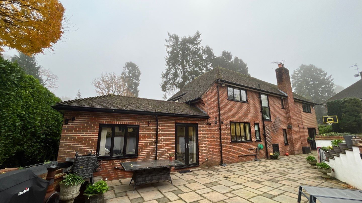 Roof Clean  - Moss Removal - Gutter Clean using Honda 15lpm Low Pressure Washing Machine by Ges Exterior Cleaning ltd