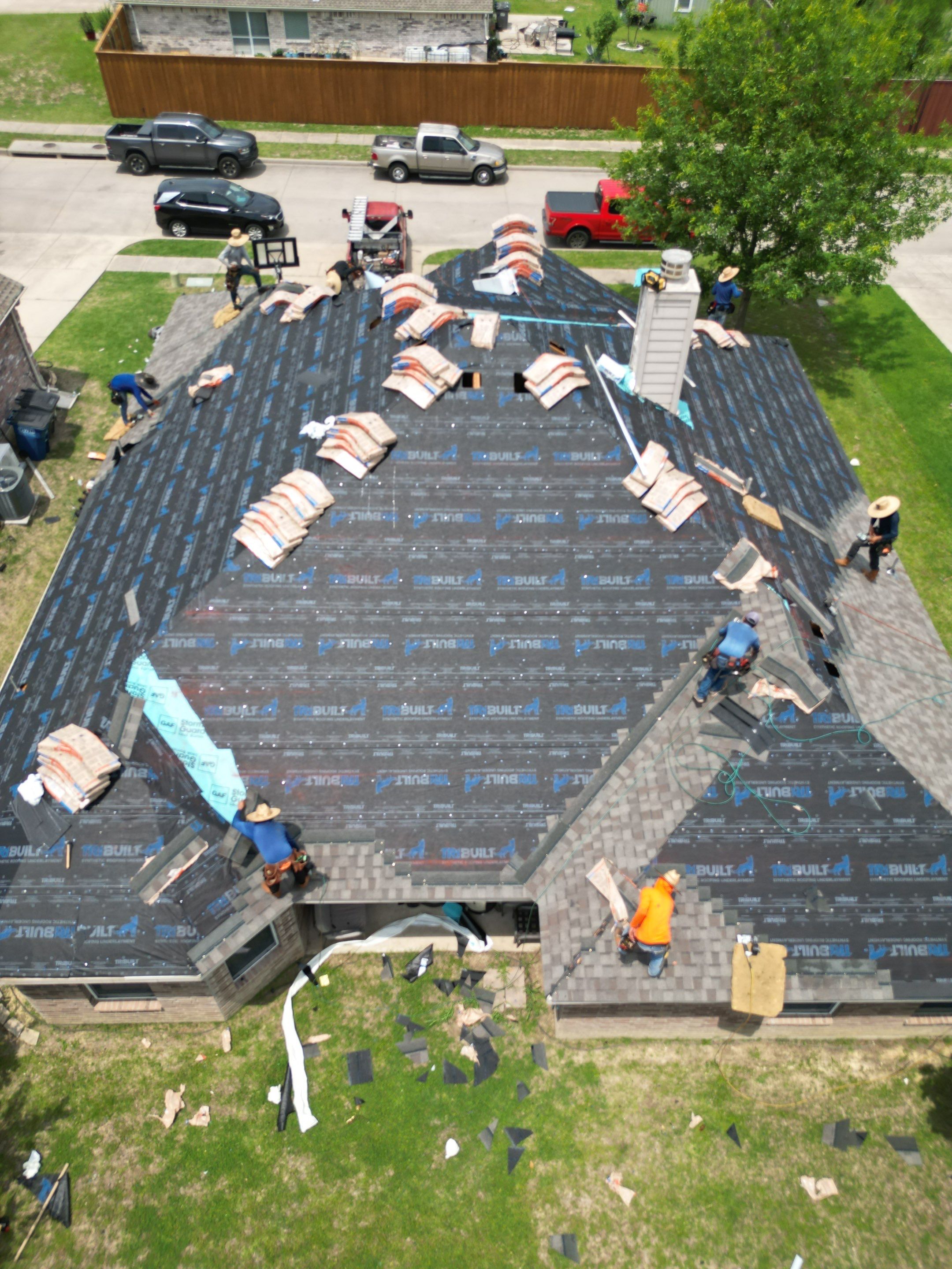 Project in Wylie by Rhino Roofing and General Contracting, LLC