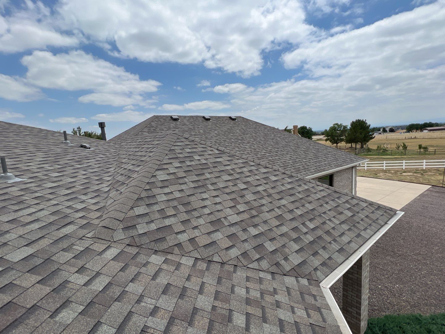 Residential Roofing Installation using Owens Corning TruDefinition - Driftwood  by A to Z Roofing