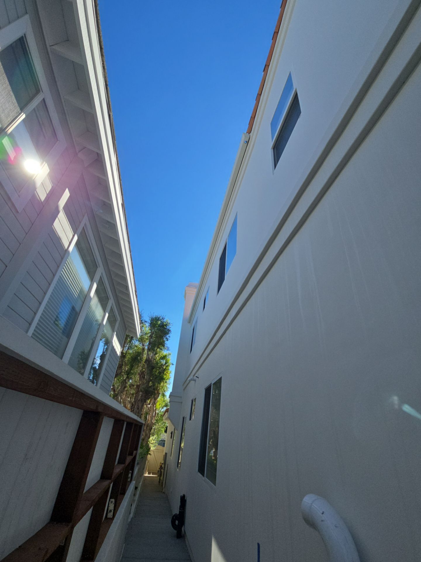 Rain Gutters Project in Manhattan Beach by Insulation Labs