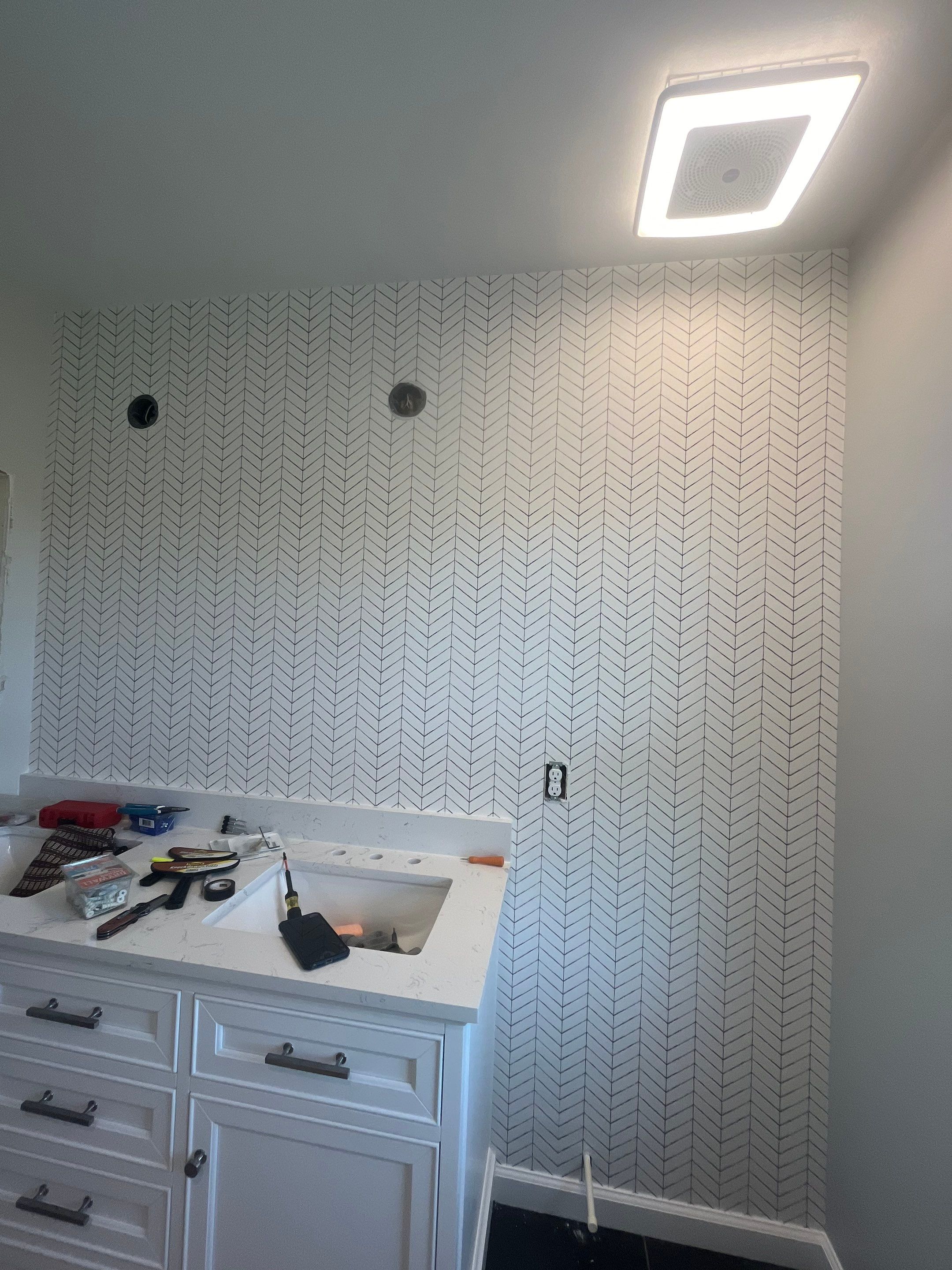Bathroom Project in Marriottsville by Bec Construction Llc