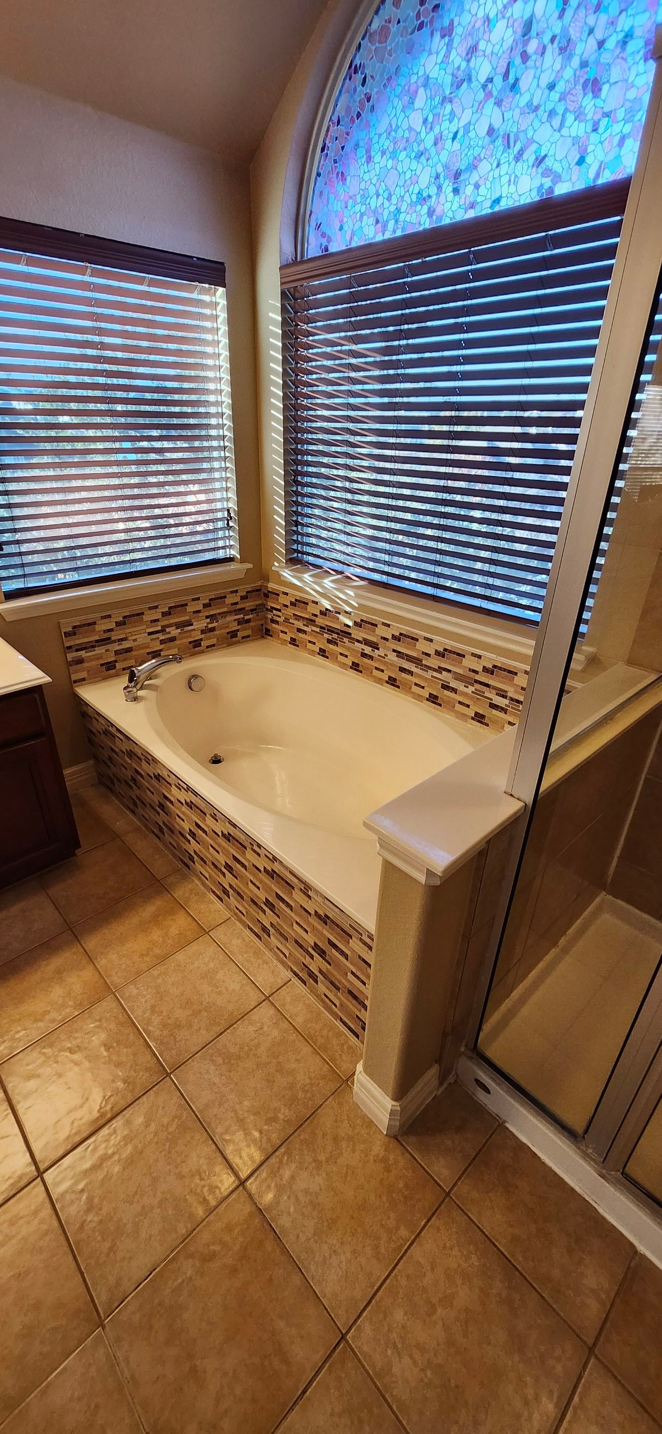 Stone Oak Bathroom Remodel with Freestanding Tub by Legacy Bath and Kitchen