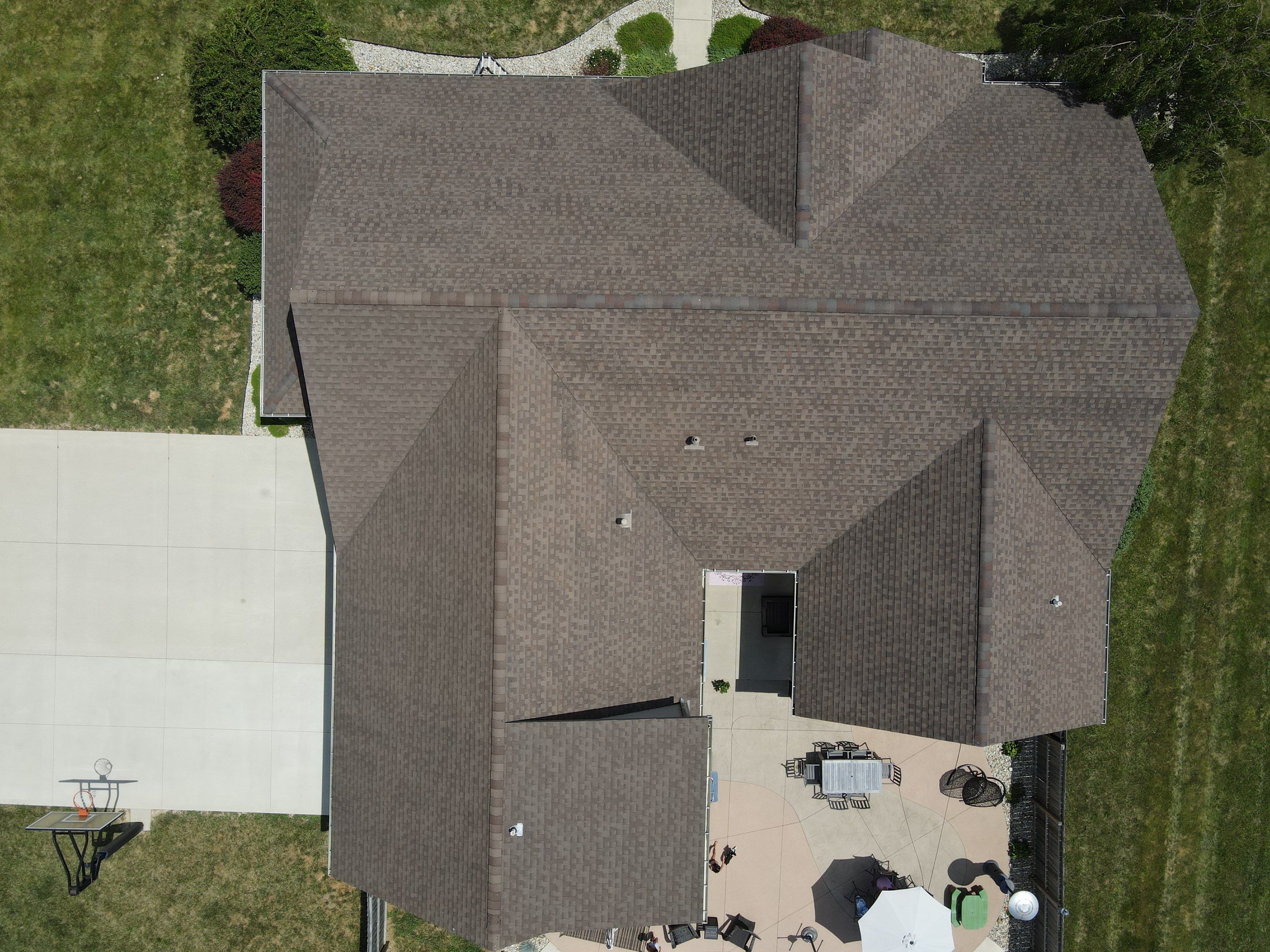 Residential Roofing Installation using Timberline HDZ Shingles - Weathered Wood by RoofX 