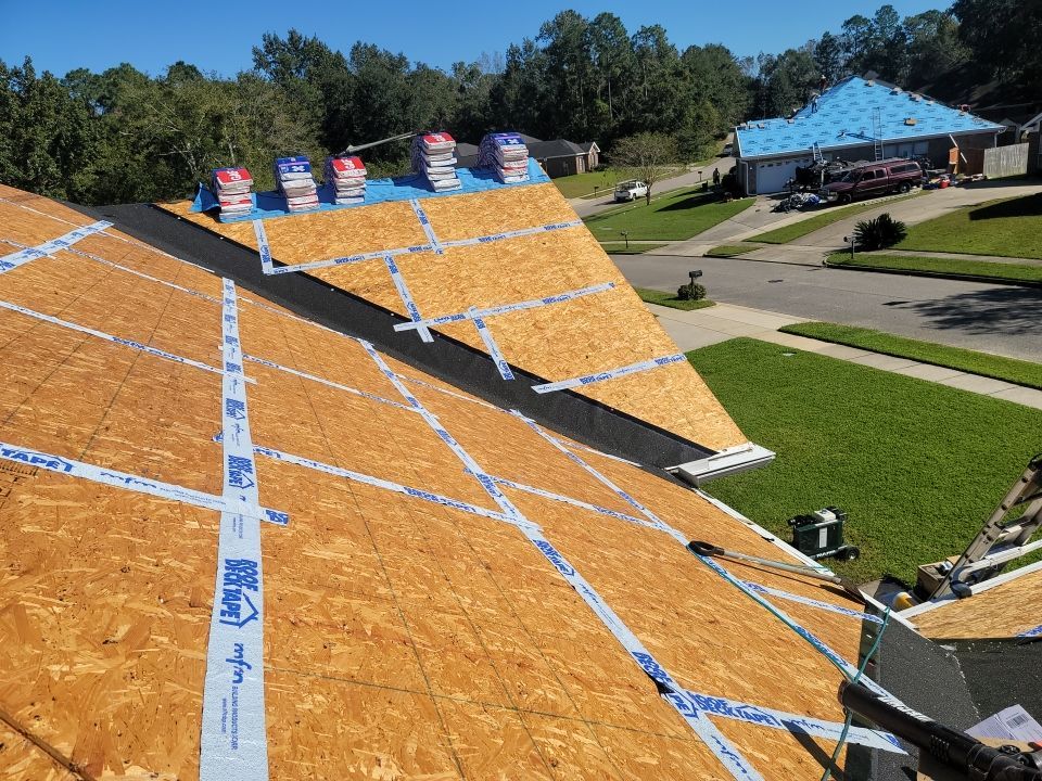 Residential Roofing Installation using Roof Replacement by American Roofing & Construction LLC
