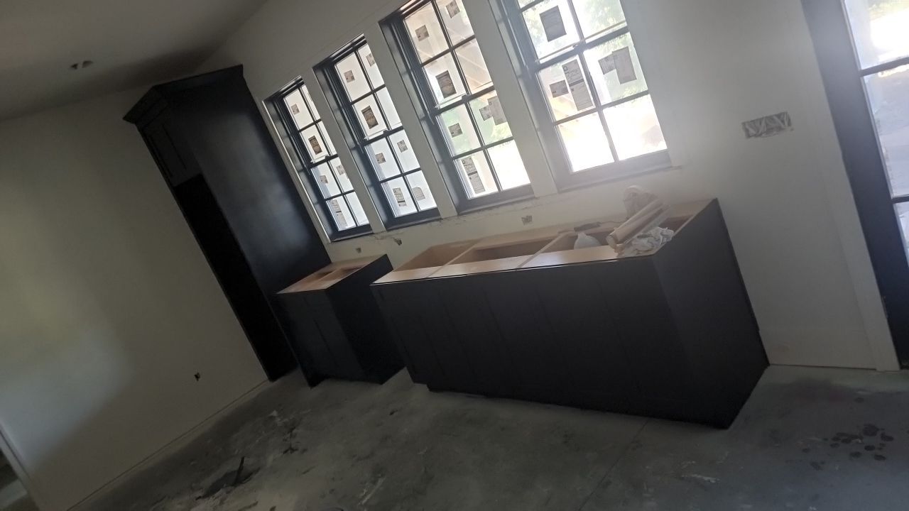 New home construction paint job by Cutting edge painting 