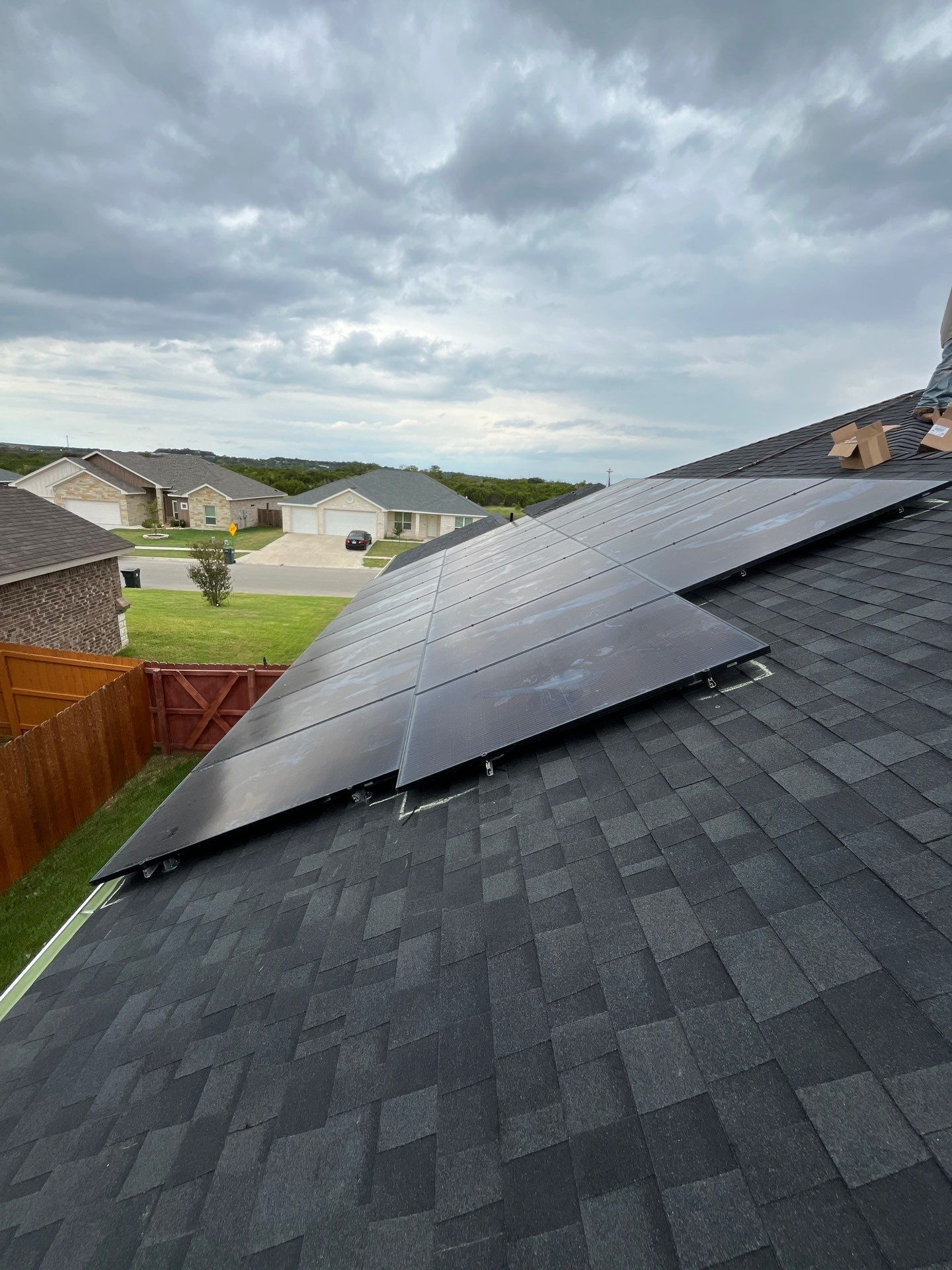 22 panel D&R in Temple  using Solar Panels by Sunaura Solar