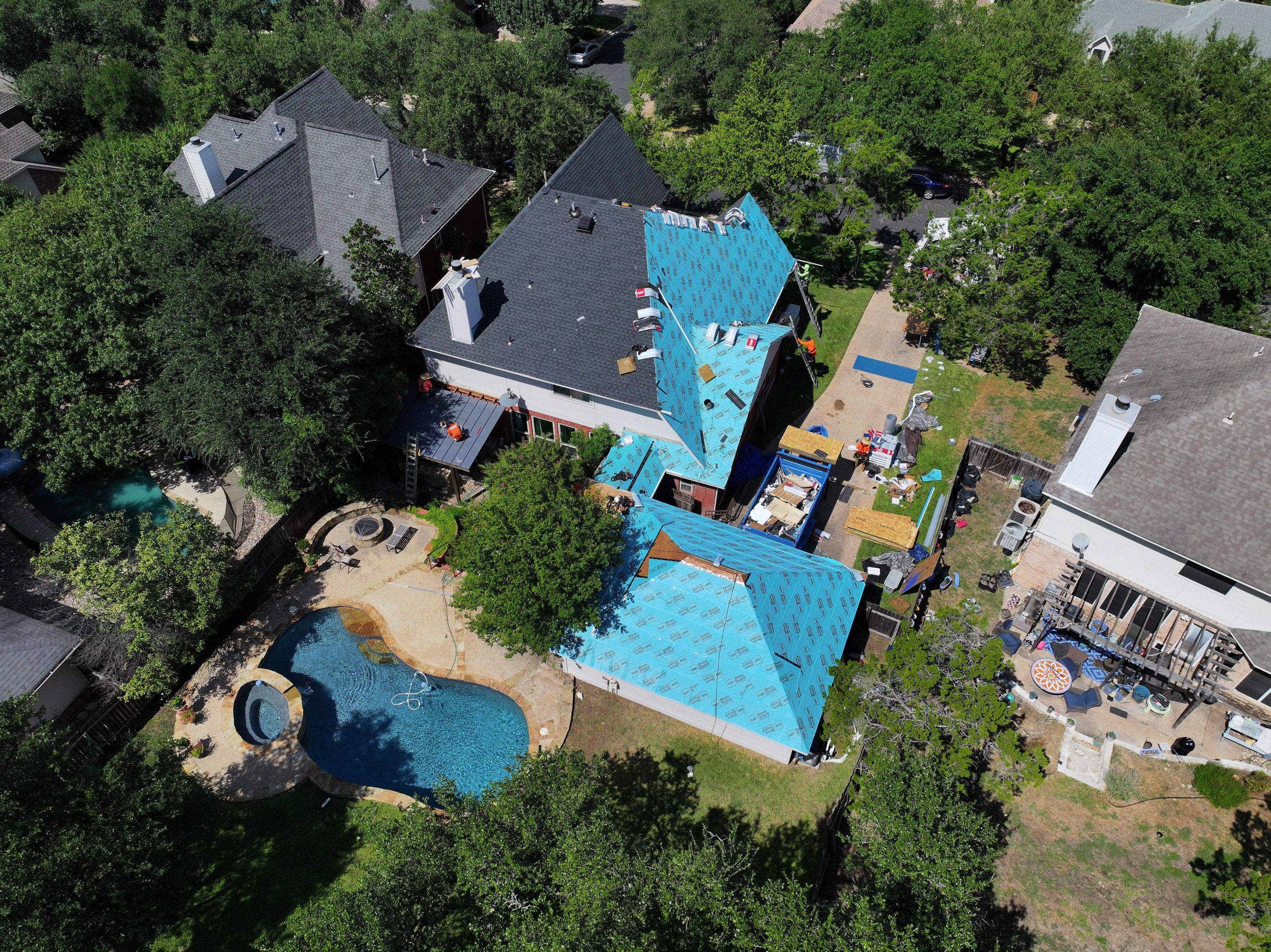 Fortified Northwest Hills Roof Replacment by Lapeyre Roofing