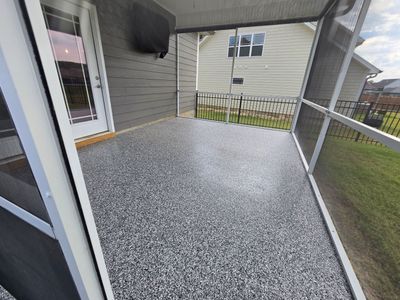 Back Patio Using Wombat