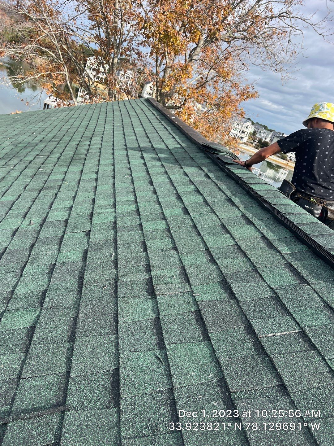 FORTIFIED Roof Replacement using CertainTeed LANDMARK AR HUNTER GREEN 3/S by RGR Construction and Roofing, LLC