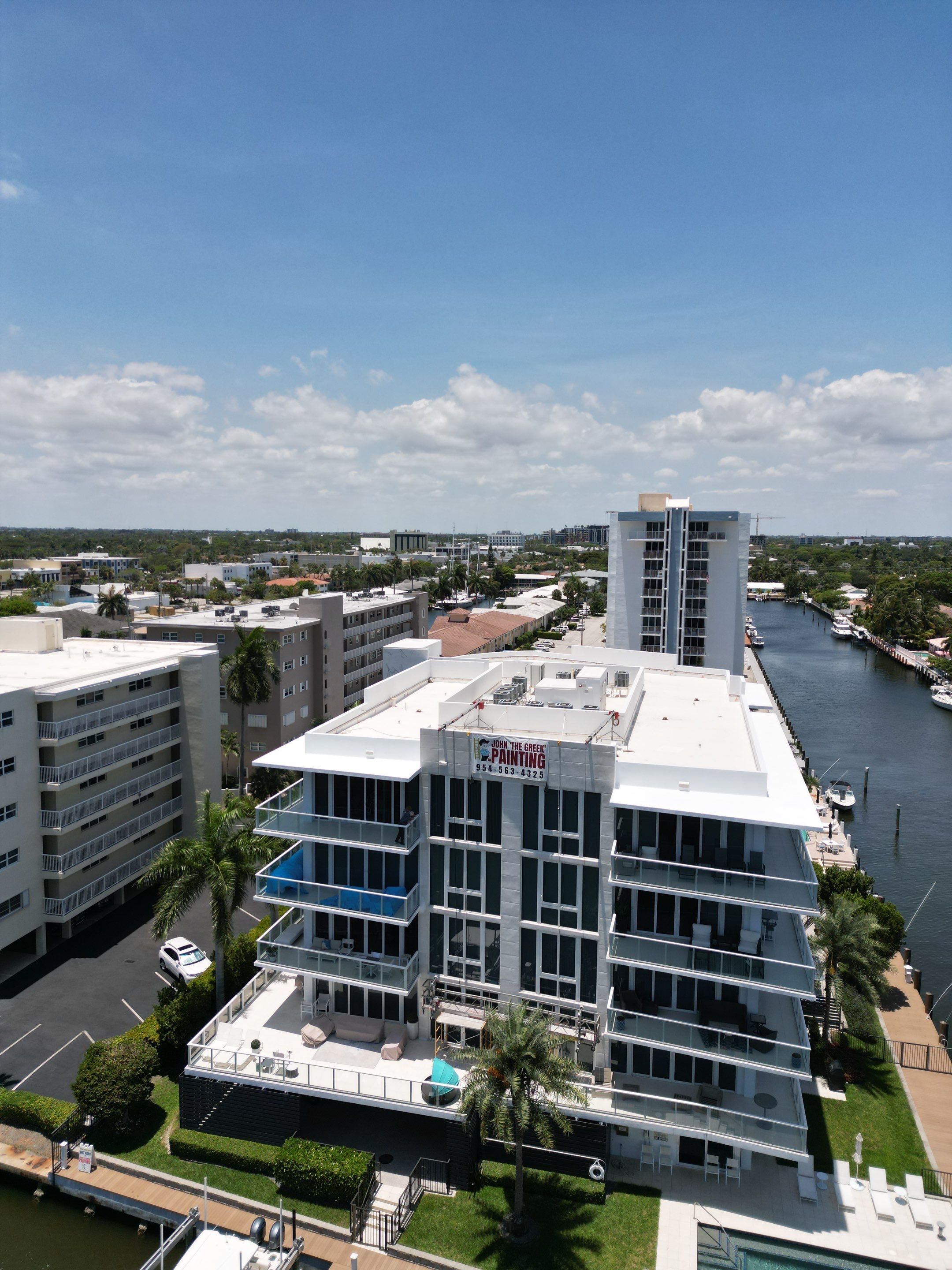 Commercial Exterior Painting by John “The Greek” Painting