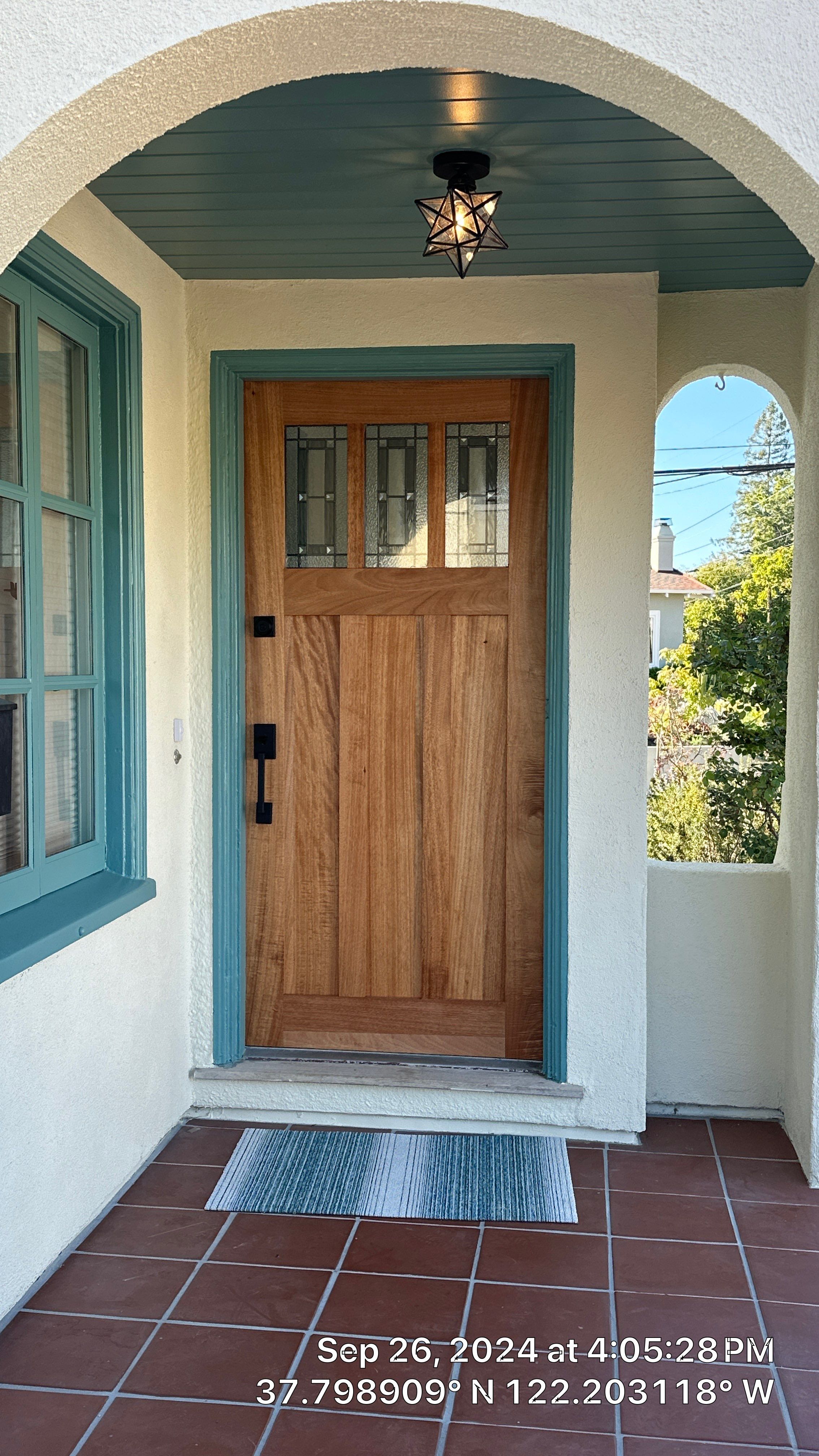 Exterior Transformation with Fresh Stucco and elastomeric system for waterproofing by Herrera’s Bay Area Painting inc.