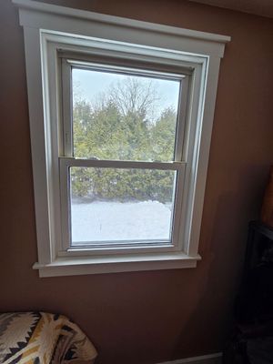 Low E Glass Replacement – Vinyl Double‑Hung Window