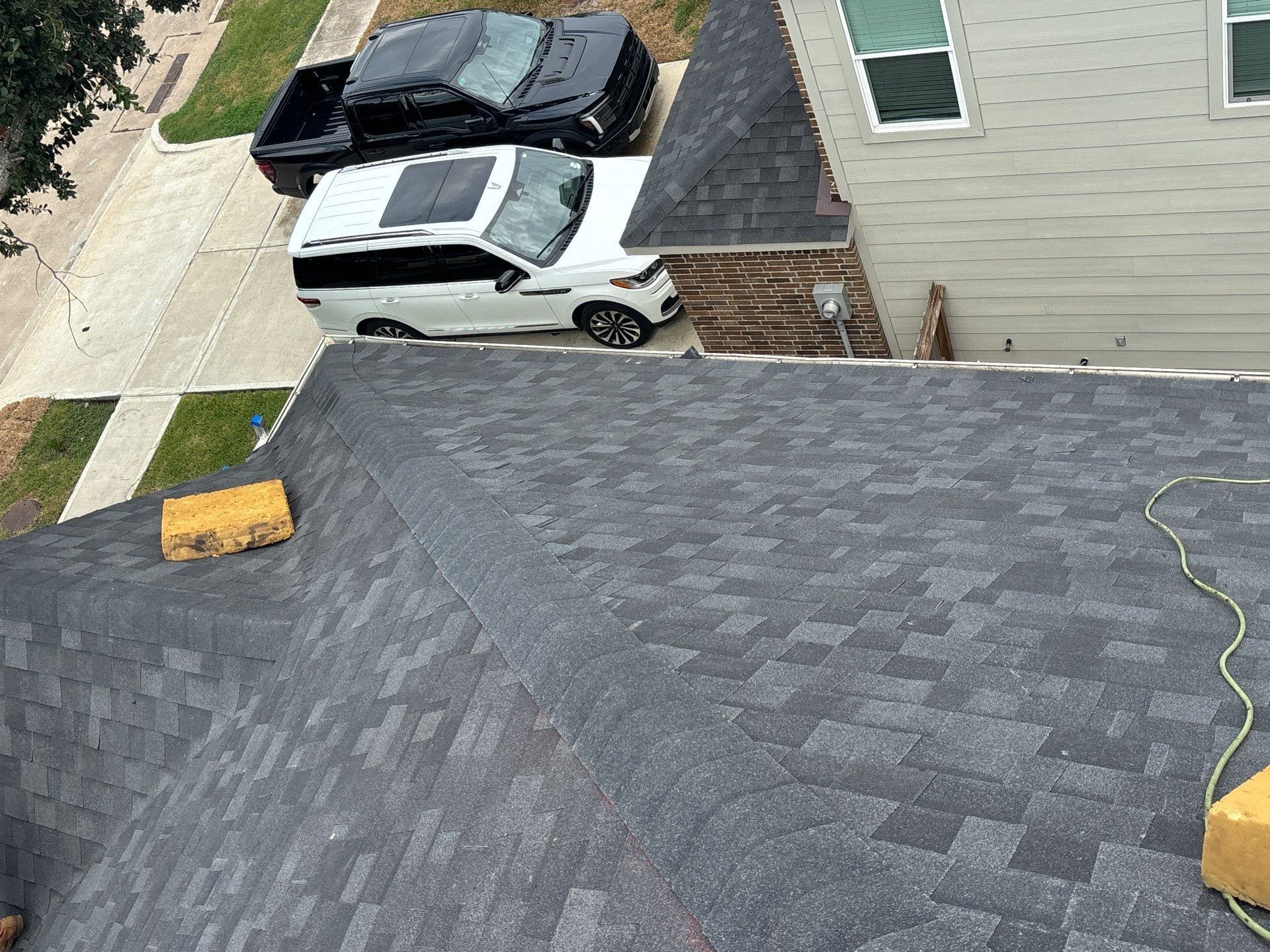 Residential Roofing Installation using Owen's Corning Duration (Lifetime) Shingles by Roof Repair Company