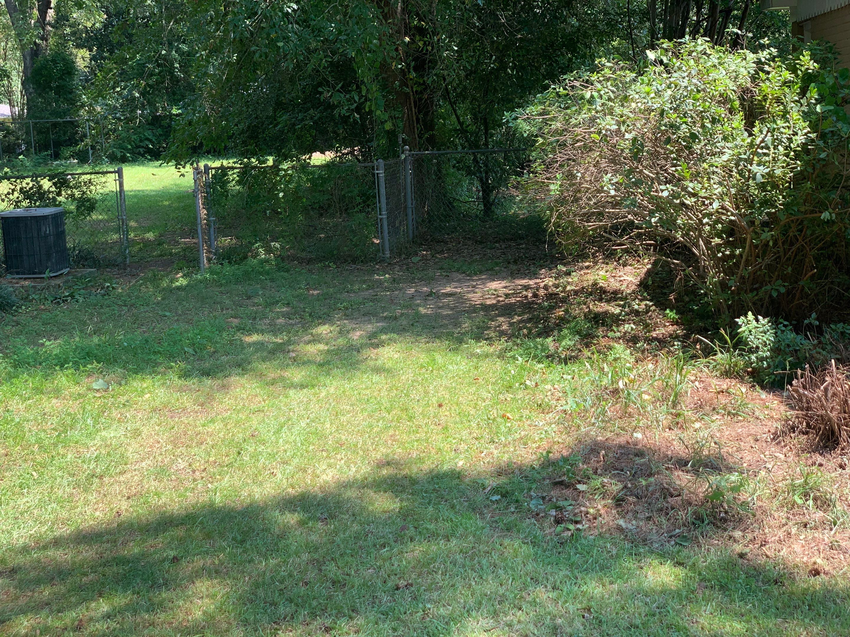 Yard Makeover by College Bros Outdoor services