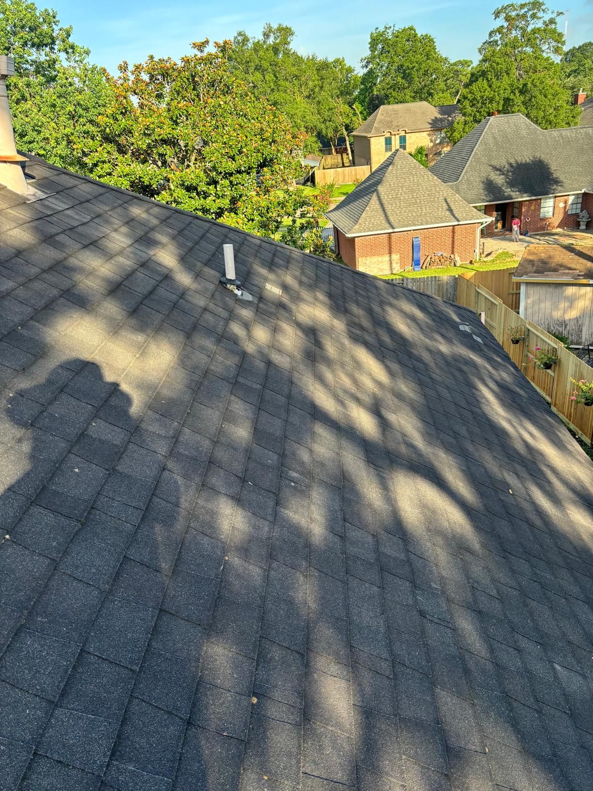 Hail Damage using Owen's Corning Duration (Lifetime) Shingles by Roof Repair Company
