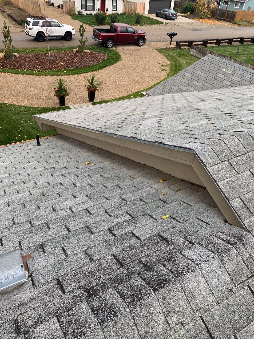 Star Idaho Single level roofing replacement using Duration Brownwood by ID Roofing LLC