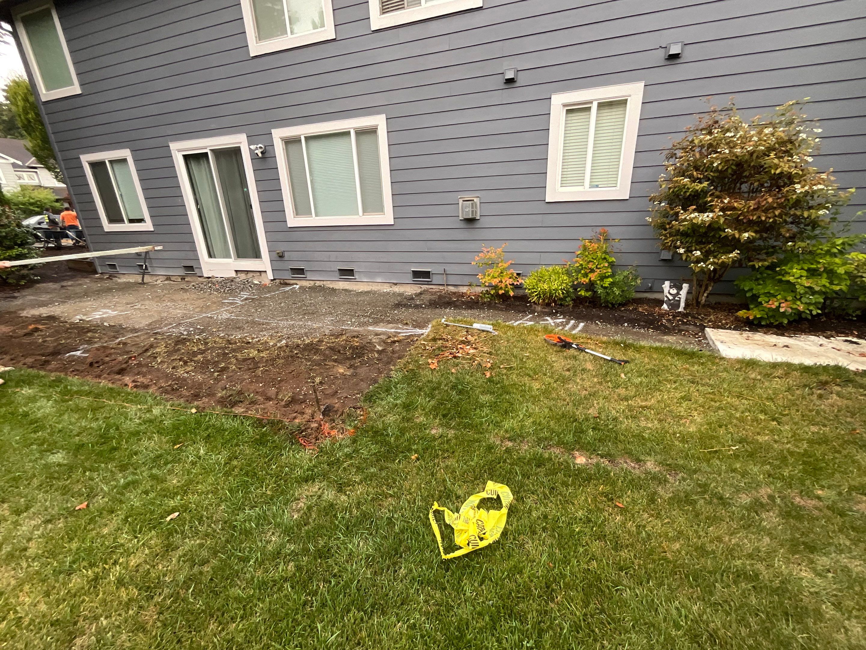  Amy | Stamped Finish Patio, Concrete Project by Jireh Asphalt & Concrete Inc 