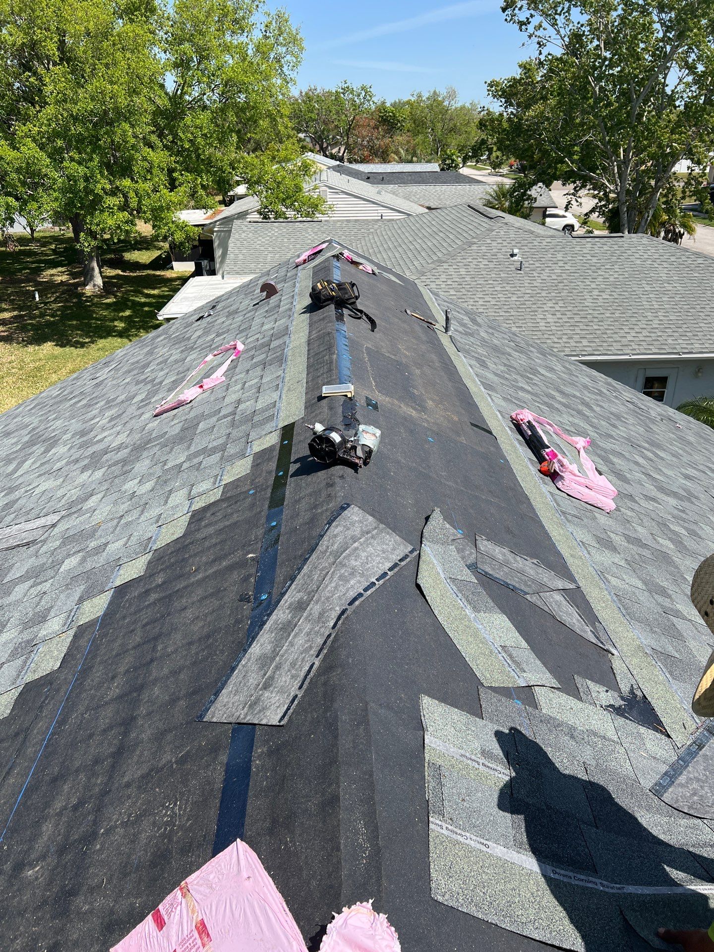 Project in Clearwater 33762 by Mitchell Roofing Company LLC 
