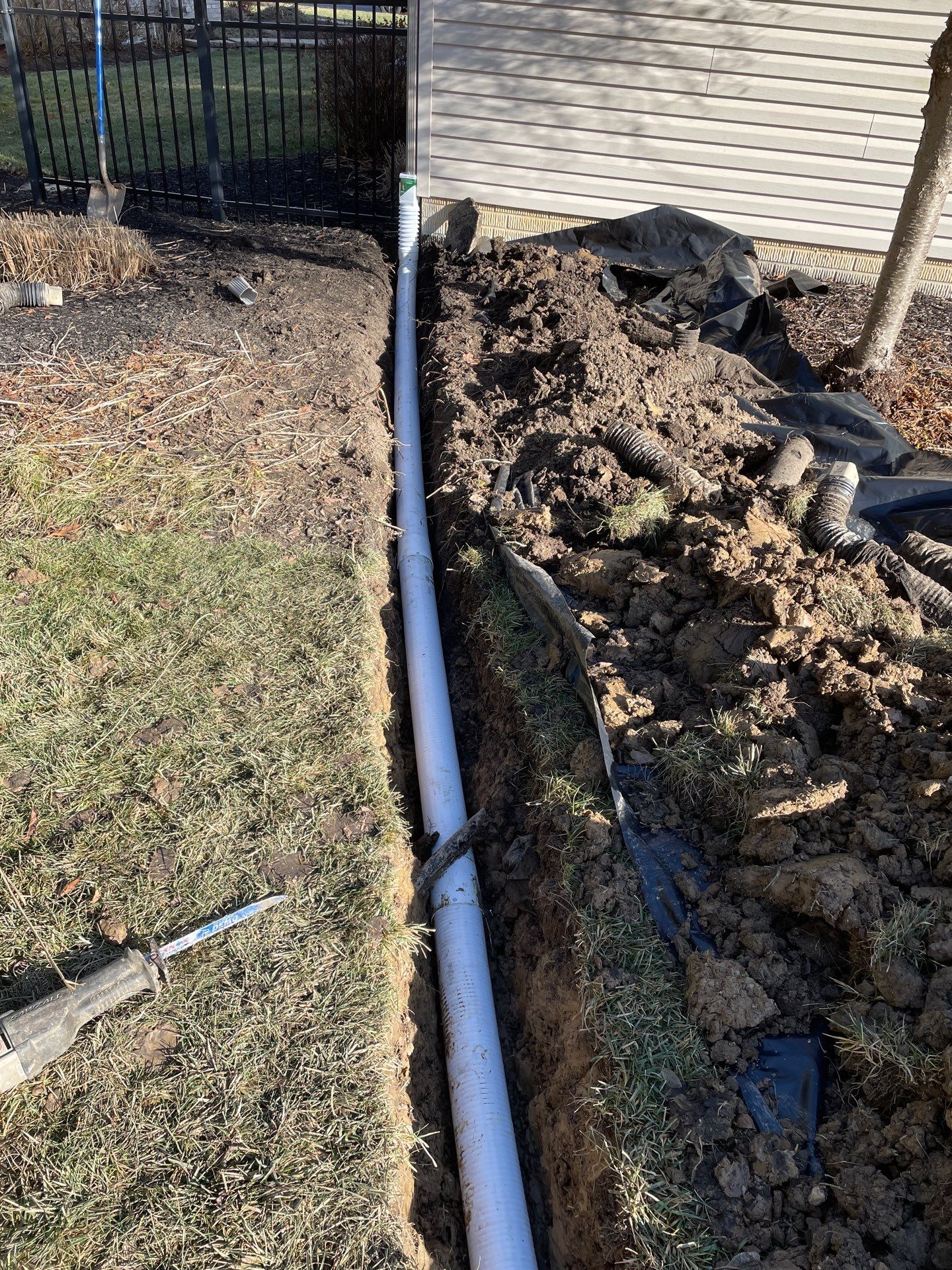 Exterior Shallow System by Toledo Basement Repair