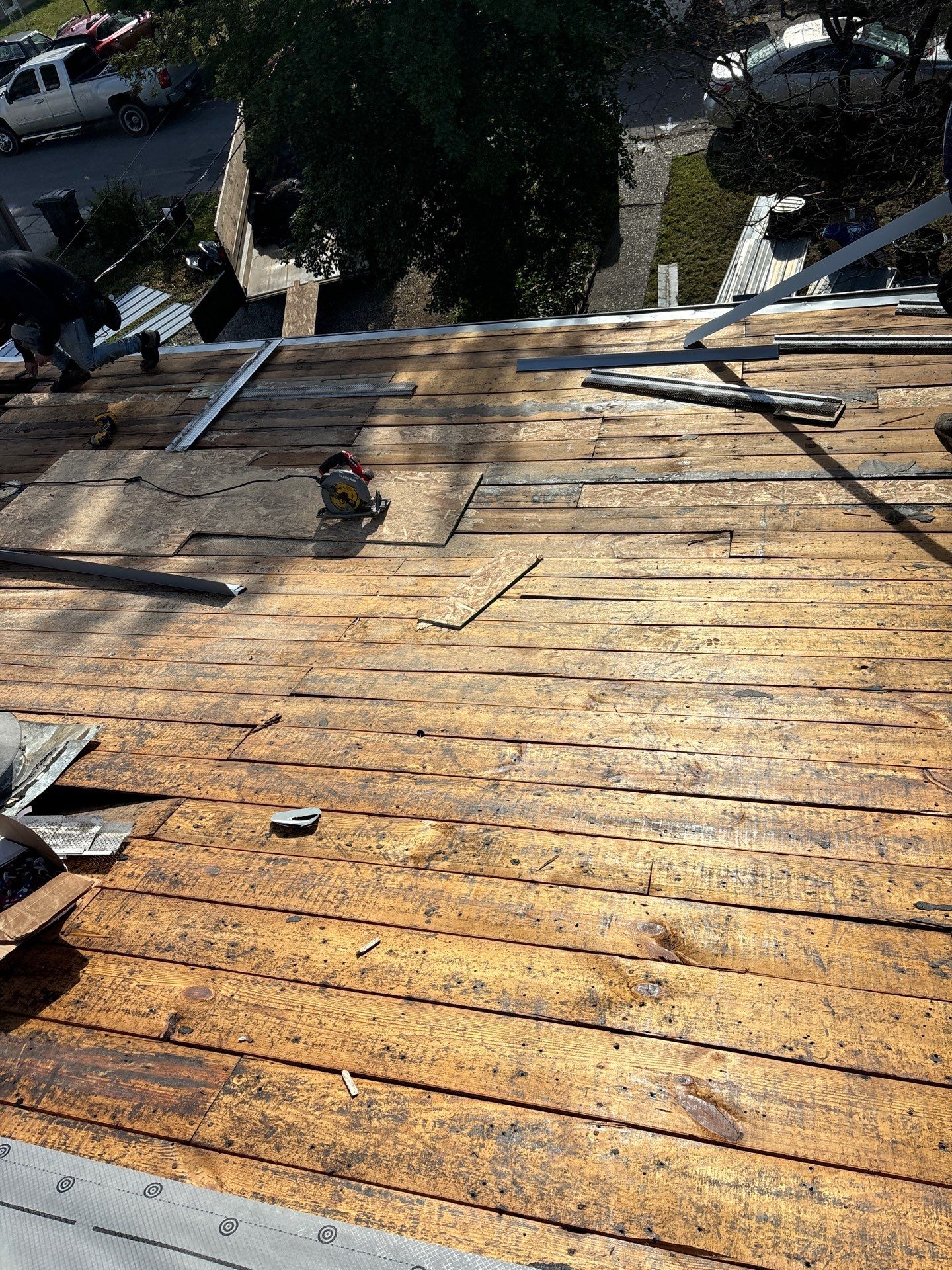 Residential Roofing Installation using Metal by Rainstoppers Roofing