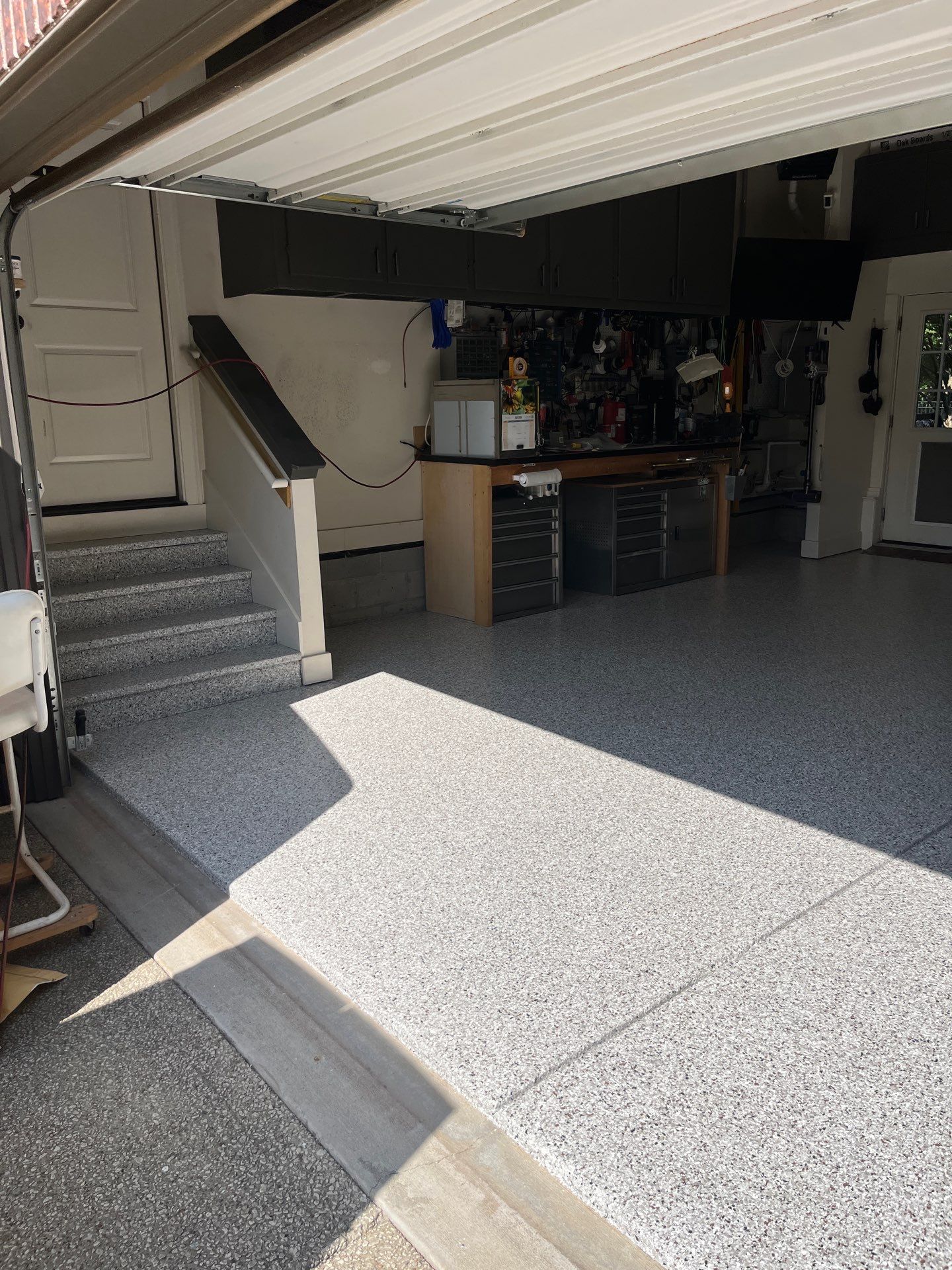 Garage Floor Coating using Coyote by My Garage Floor Guys