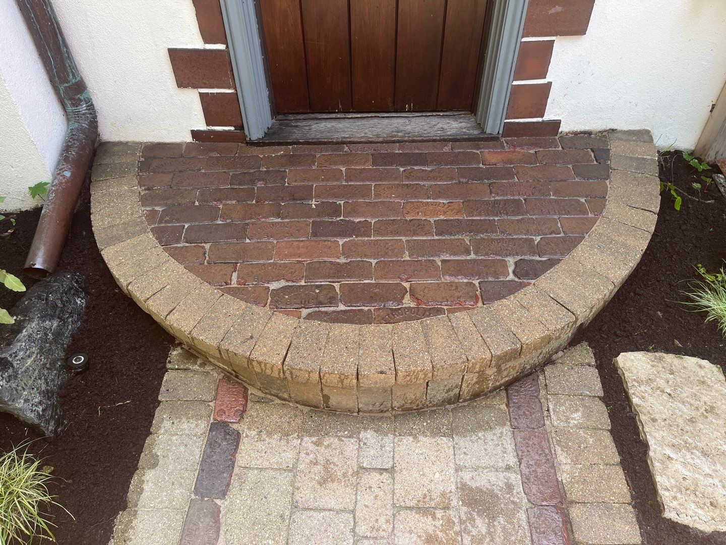 Glencoe, IL brick paver clean sand seal, repair, and reseal by Northern Power Washing LLC.