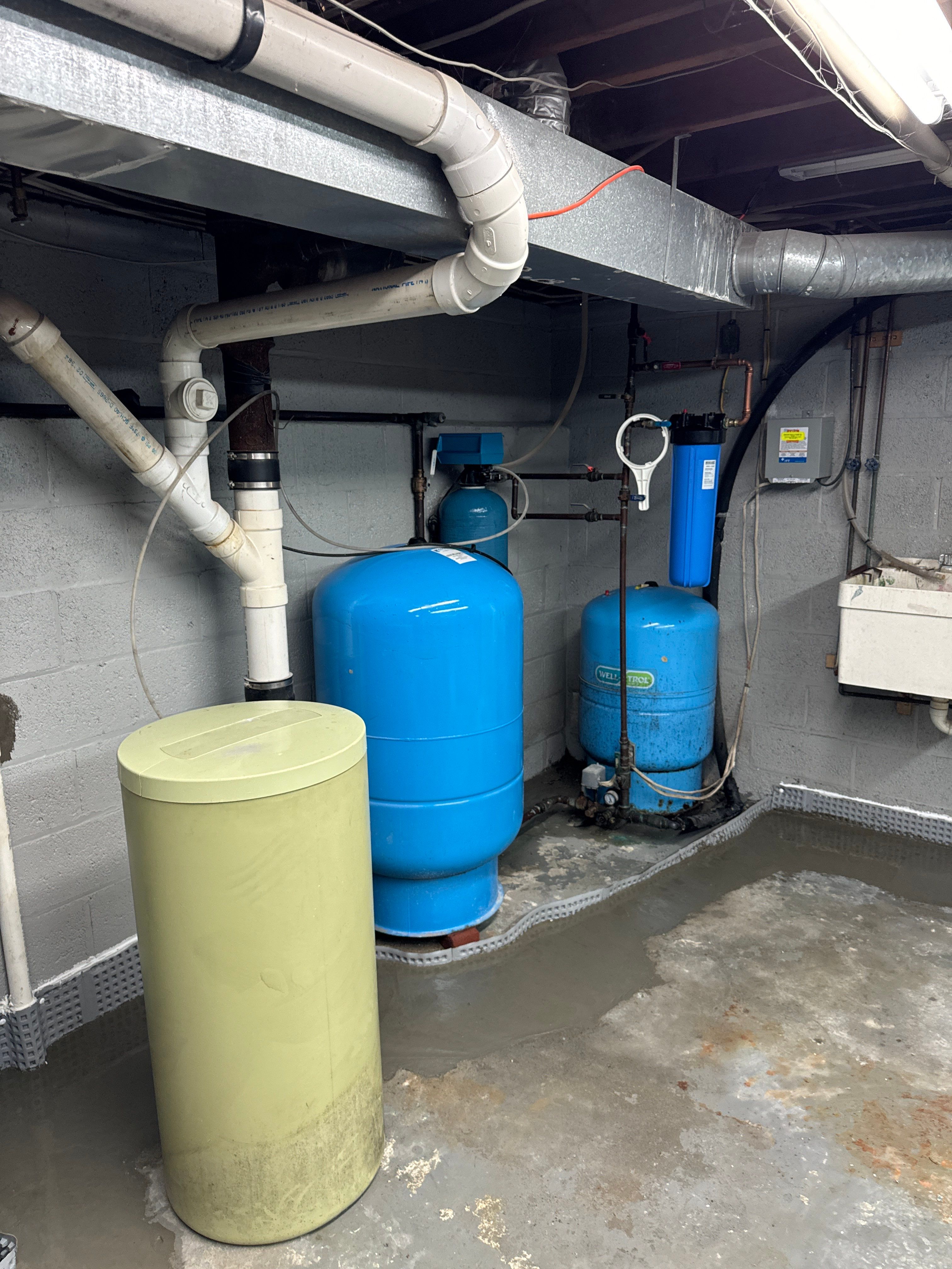 Interior French Drain Basking Ridge NJ by Pure Service Pro, LLC 