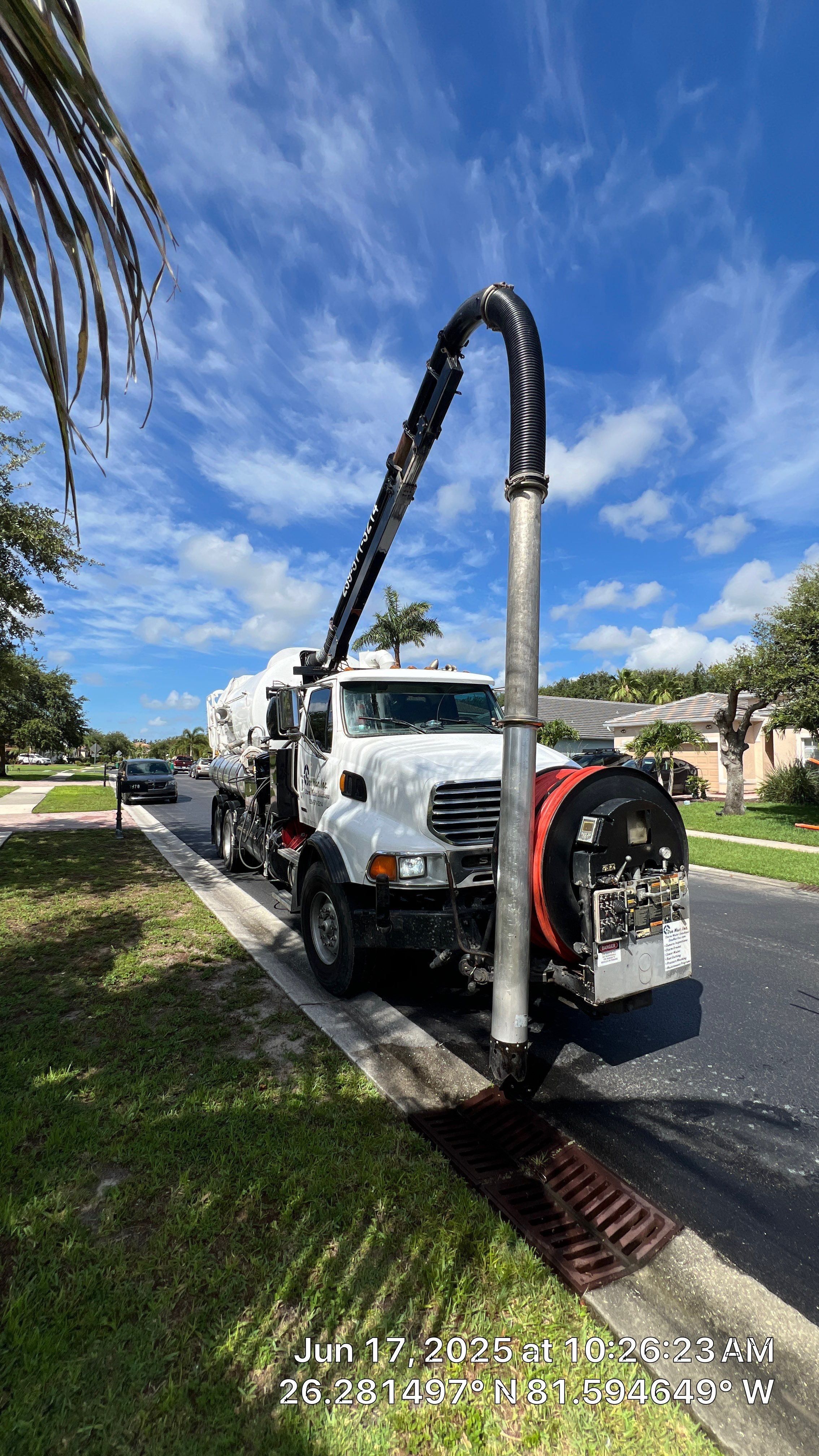 Naples Association Stormwater System Cleaning by APS Power & Water