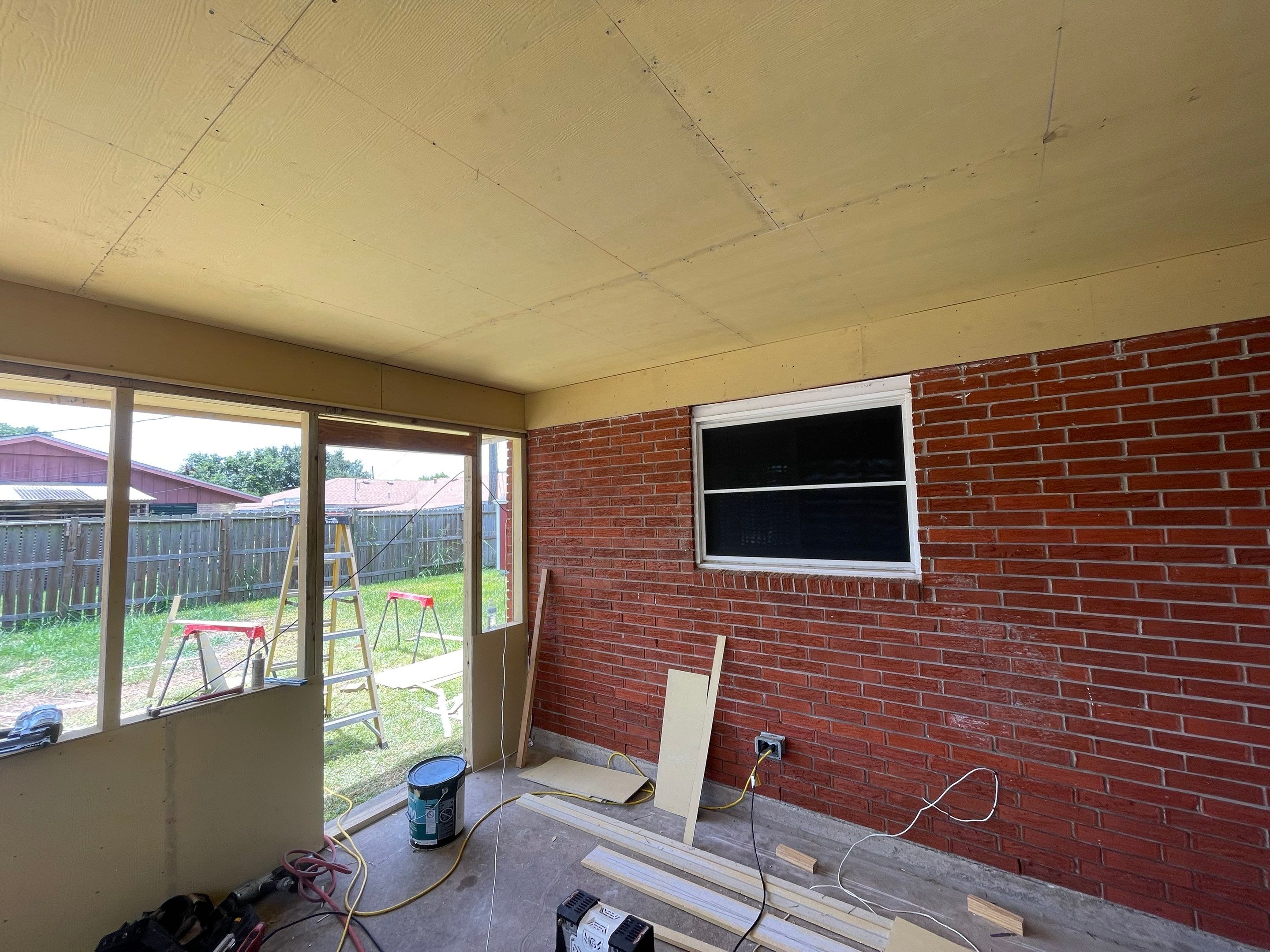 Screened in, on Spicewood by Bayfront Roofing and Construction