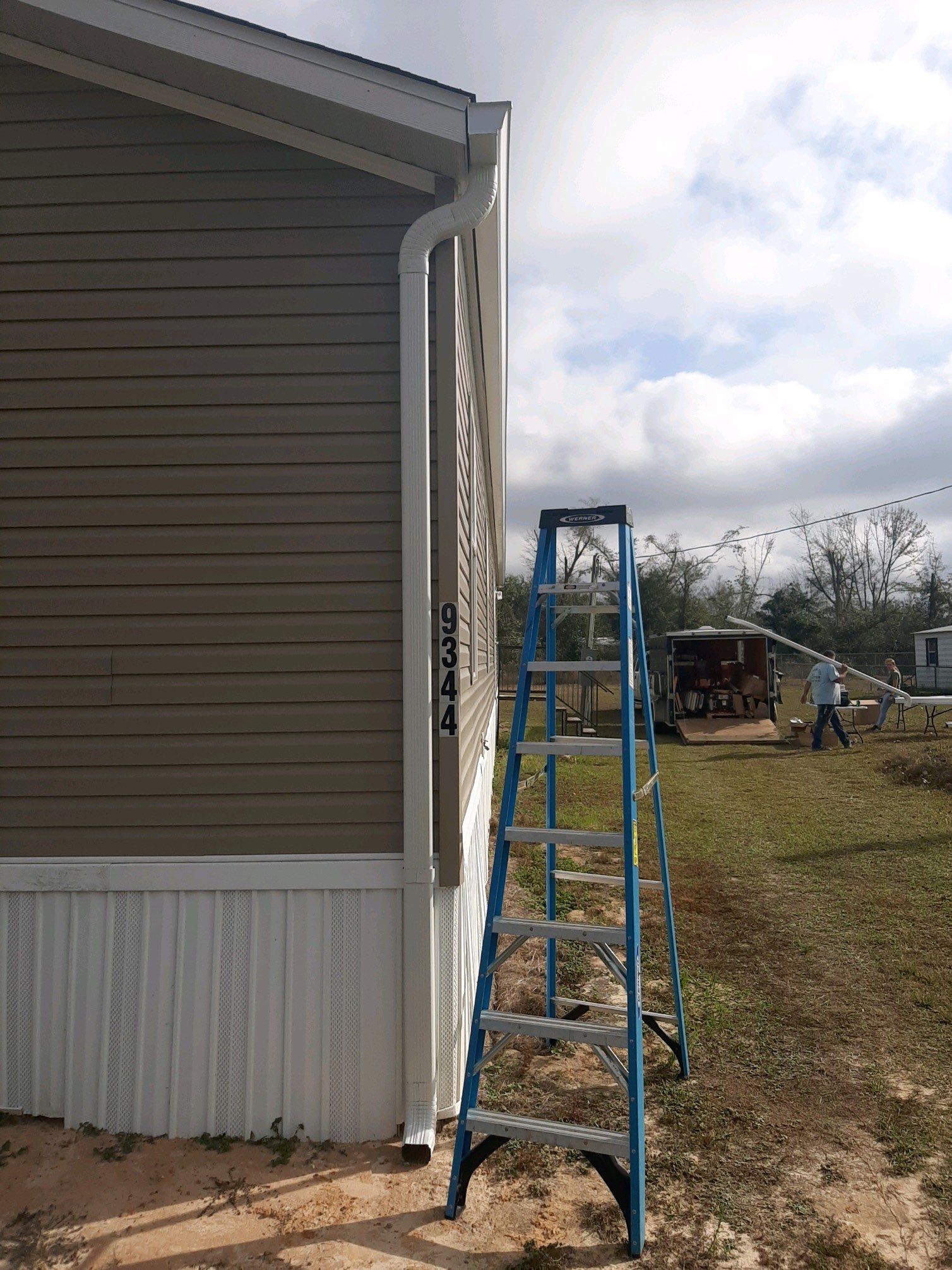 Seamless Gutter Installation Using K-Style Gutters With Gutter Guards by Gutter Professors