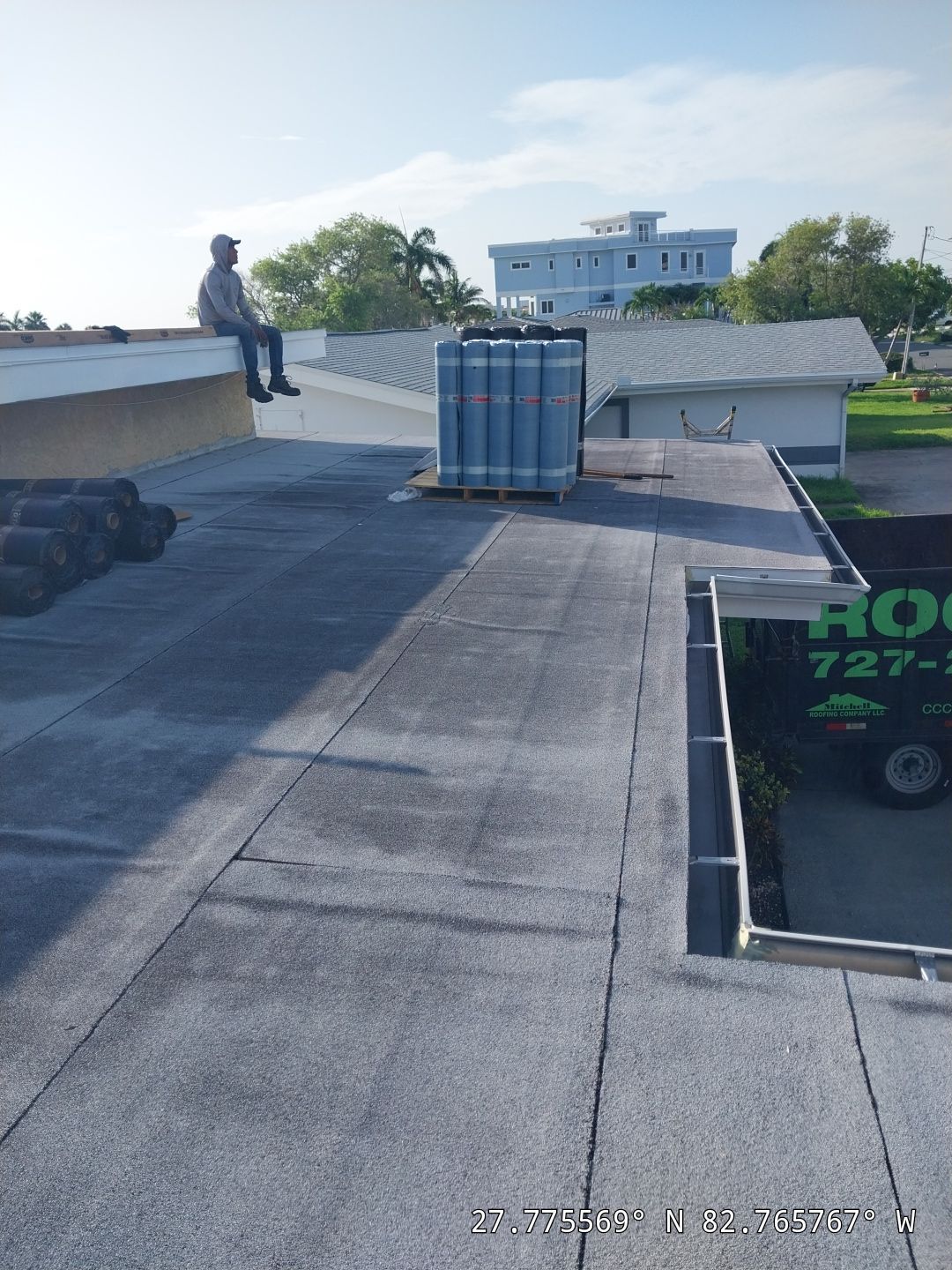 Project in Treasure Island 33701 by Mitchell Roofing Company LLC 