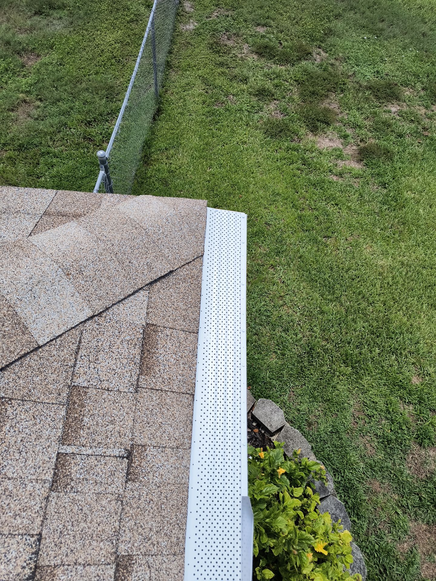 Leaf Guard System Installation in Cape Coral FL by Gutter Professors